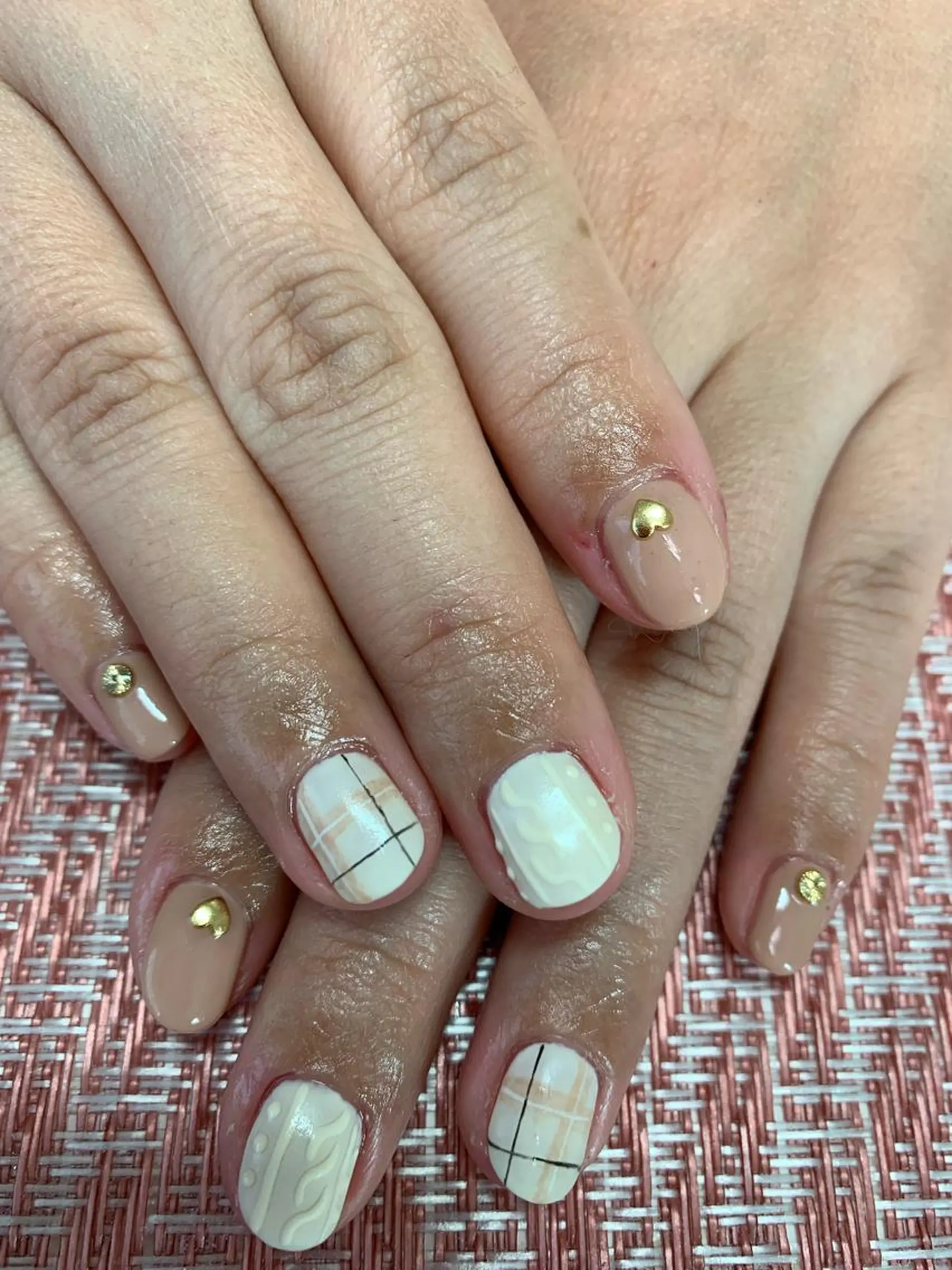 ネイル rukianail 新里のネイルデザイン