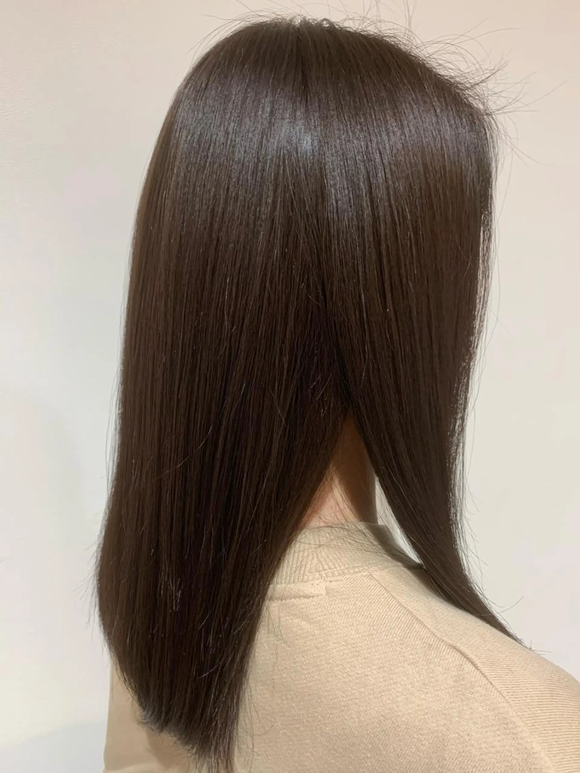 ミディアム 縮毛矯正/髪質改善/ 石橋代智のヘアスタイル