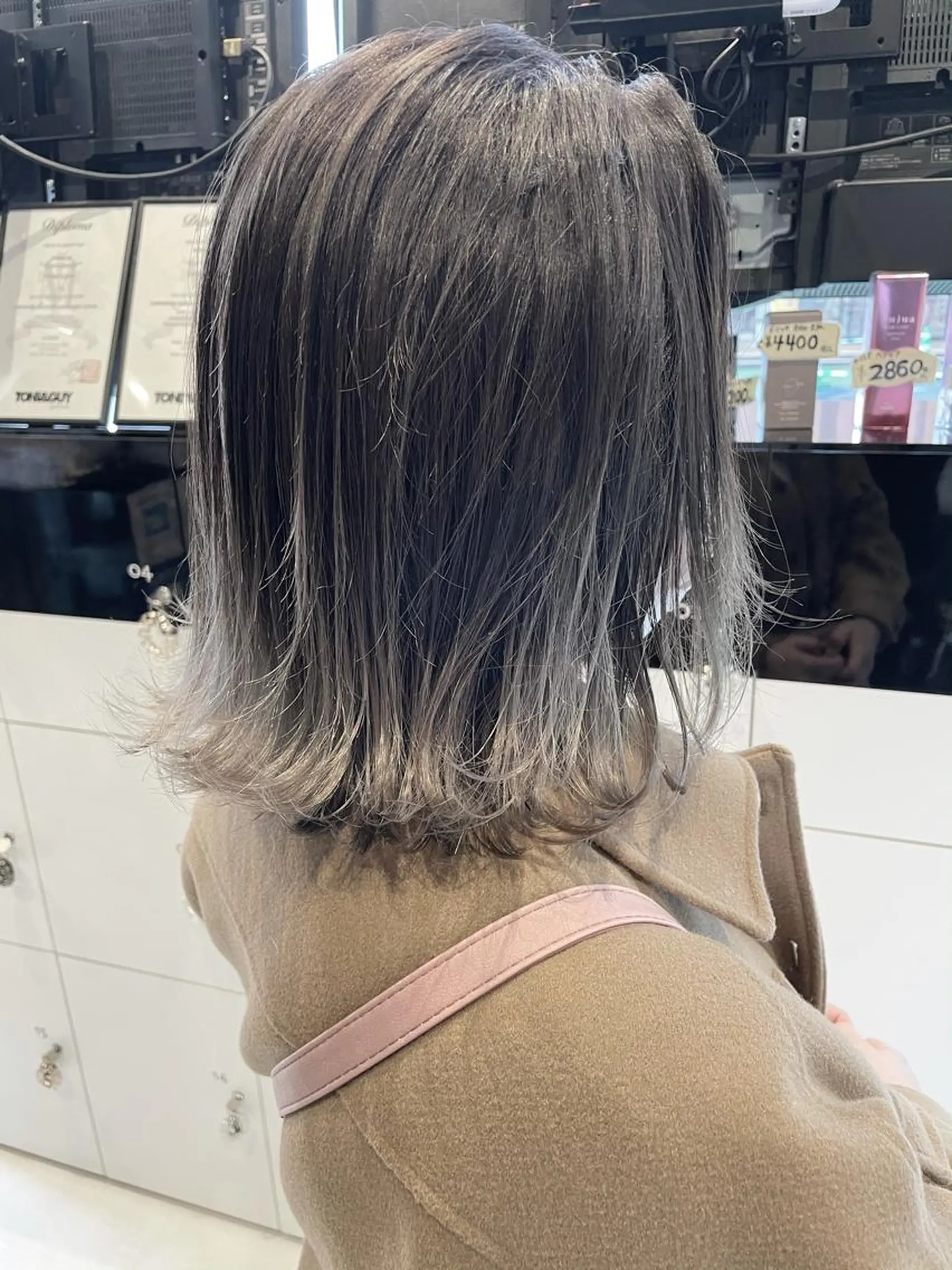 ミディアム カラー カット ヘアカラー トリートメント メンズヘア特化 崎田 成人のヘアスタイル