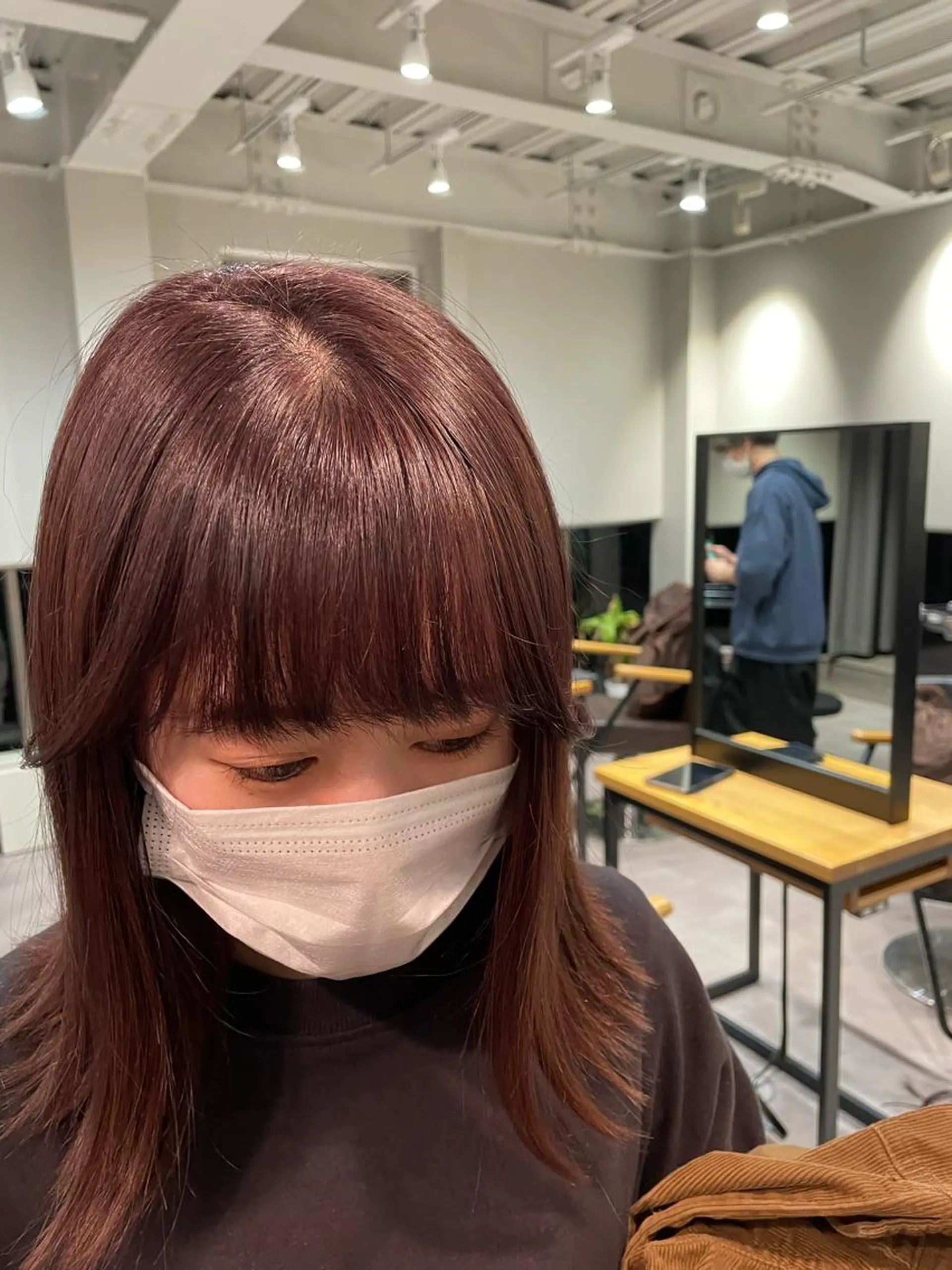 ミディアム カラー アッシュ ブリーチ ケアブリーチ ショコラグレージュ ダークアッシュ ヘアカラー 韓国風/オシャレ /縮毛矯正/滝口琴未のヘアスタイル