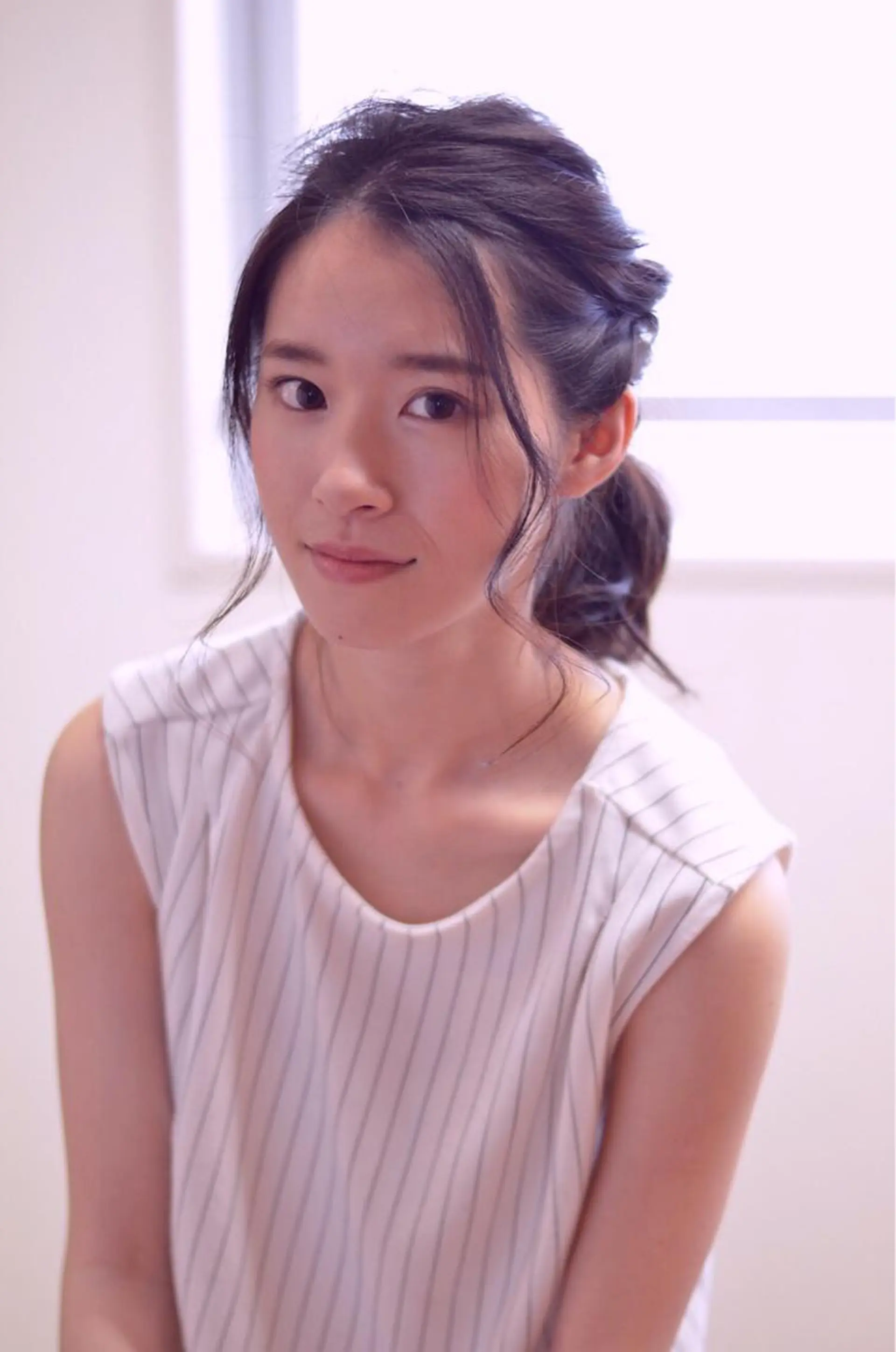 セミロング カラー ヘアアレンジ 吉祥寺aivee 若手注目スタッフのヘアスタイル