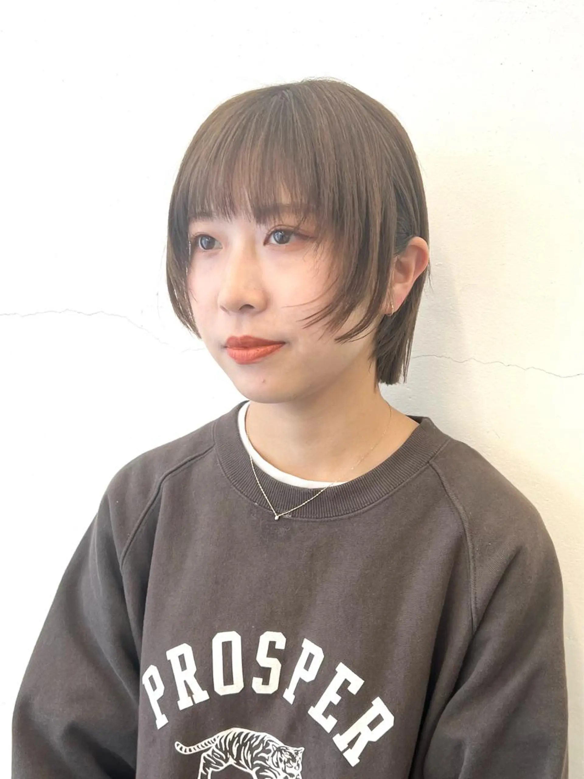 ミディアム カラー ヘアアレンジ ベージュカラー ブリーチ ブラウンカラー 透明感カラー ブリーチなしカラー HARU//原宿🤍 リピート率NO.1のヘアスタイル