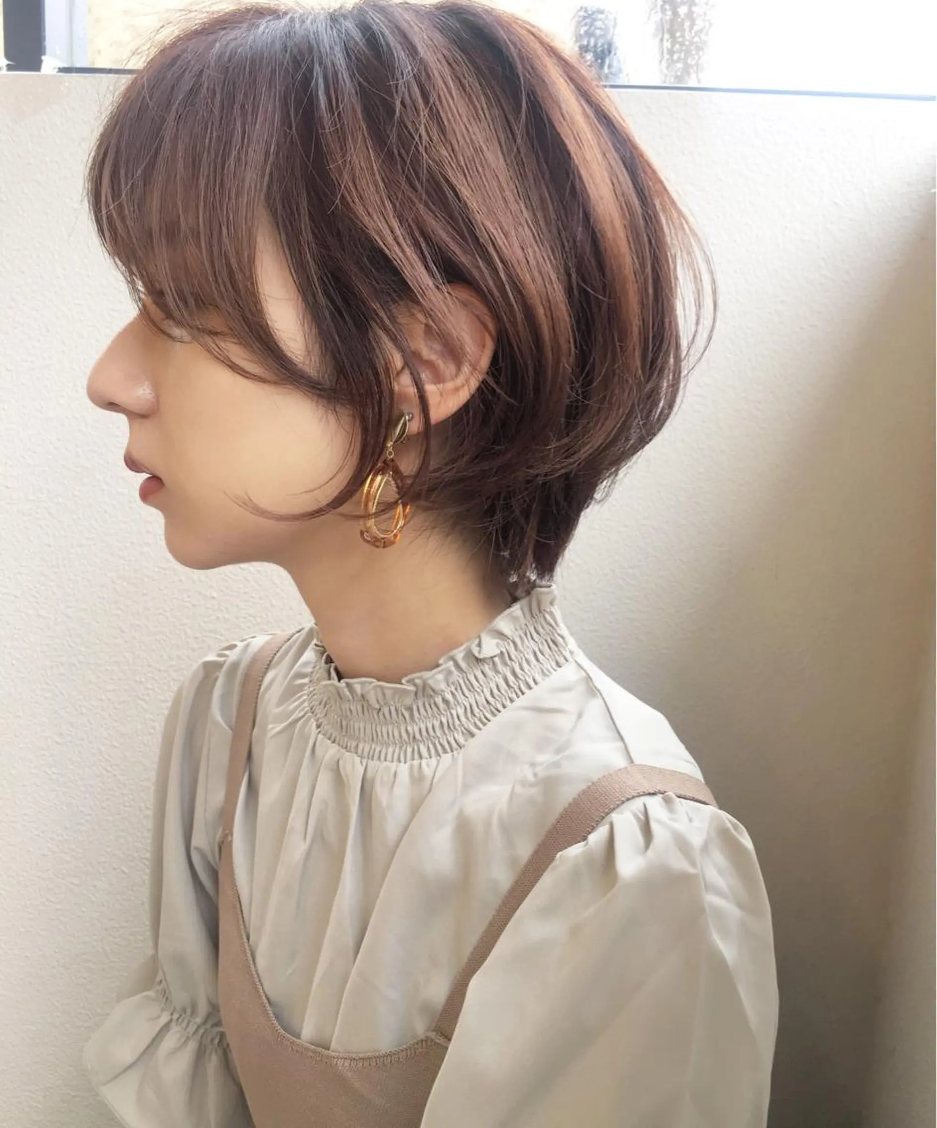 ショート ショートボブ ボブ ショートヘア 鎌倉 彩のヘアスタイル