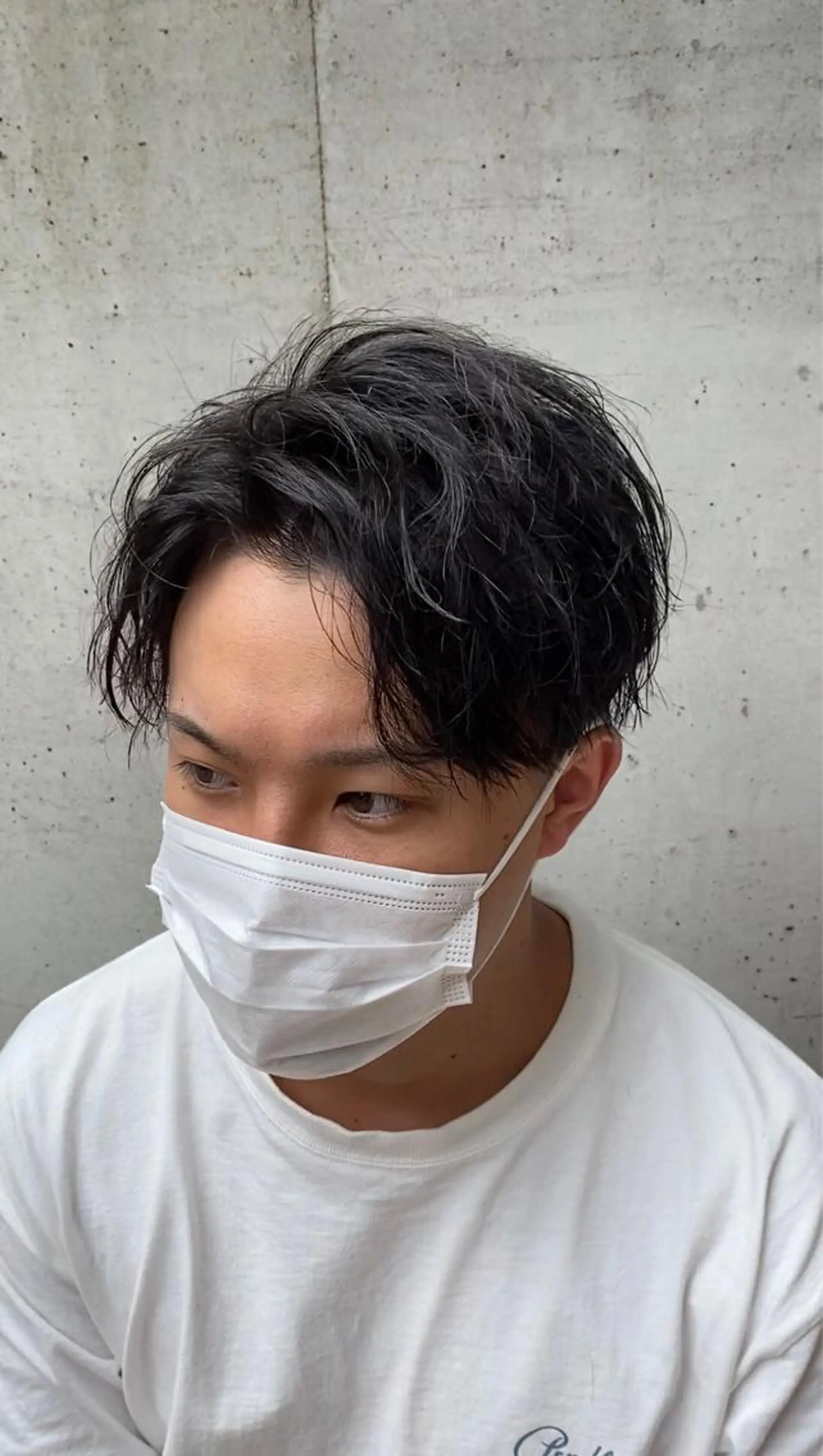 ショート カラー パーマ ヘアアレンジ メンズ QUONHEAL谷町店所属・TAIGA /メンズ美容師のヘアスタイル