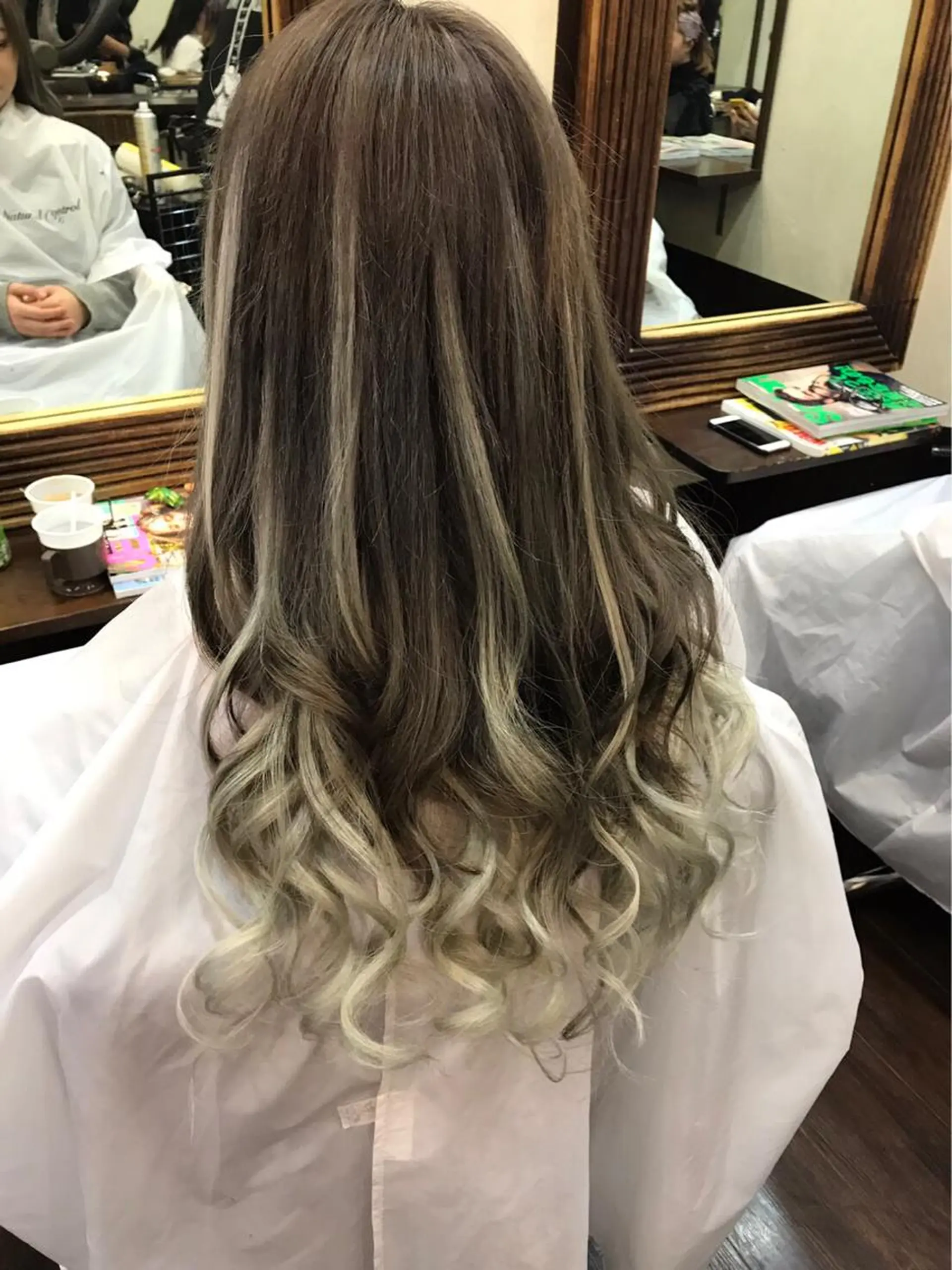 セミロング カラー 店長担当🌟 矢吹ガブリエル🌟のヘアスタイル