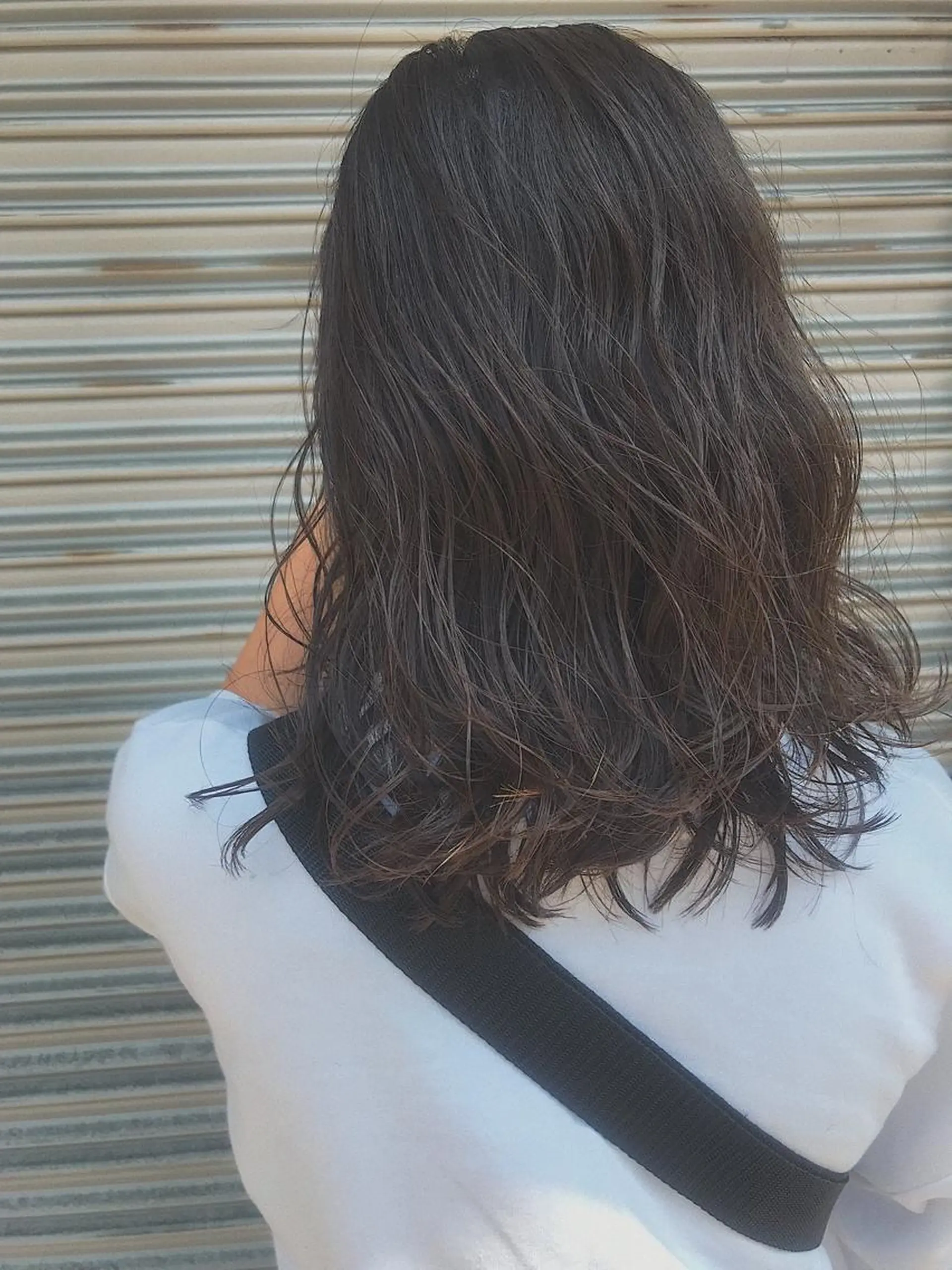 ミディアム パーマ ヘアアレンジ マツエク・マツパ ミディアムパーマ カット パーマ トリートメント Kawaguchi Arisaのヘアスタイル