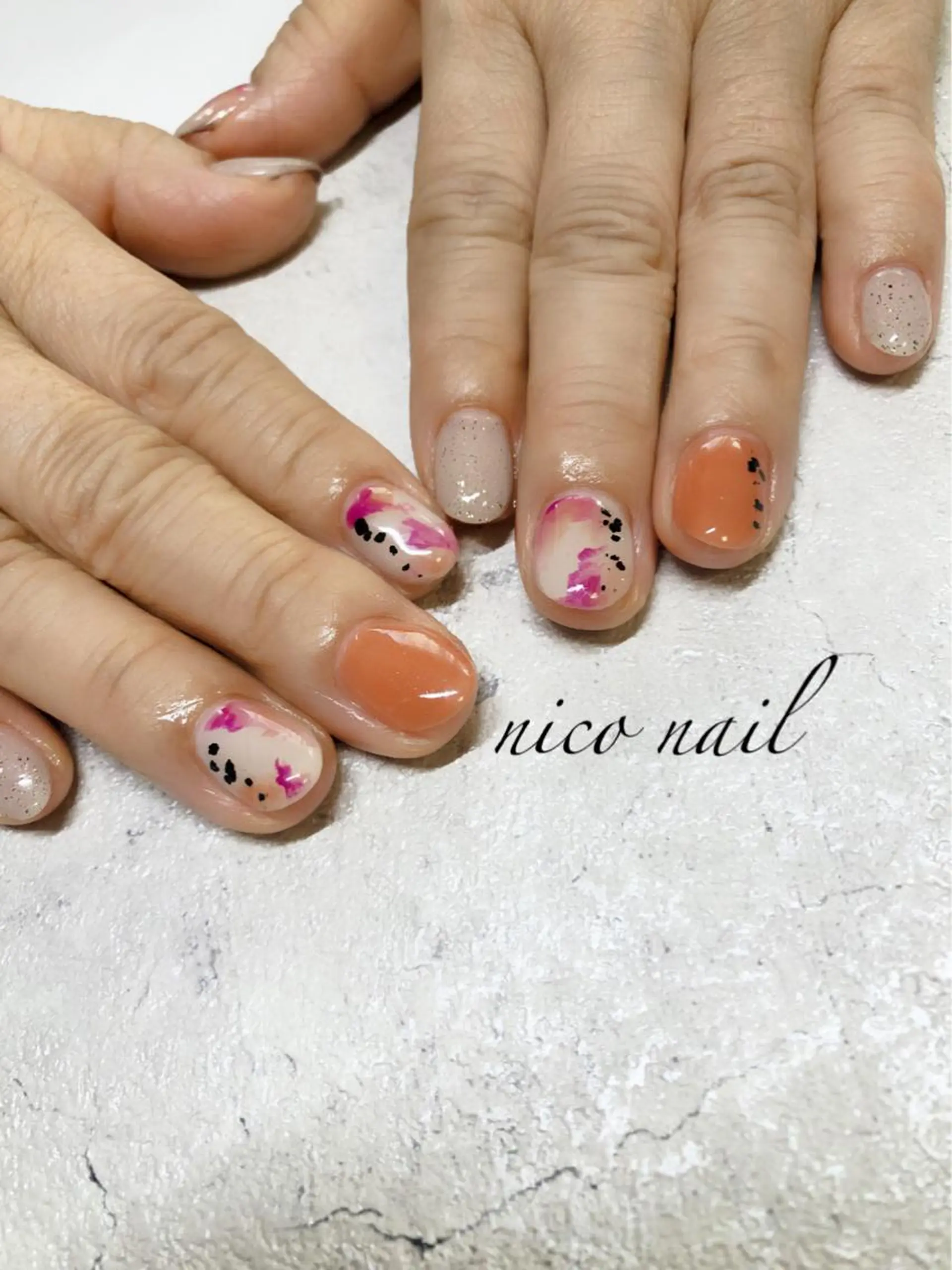 ネイル 香芝市ネイルサロン nico nailのネイルデザイン