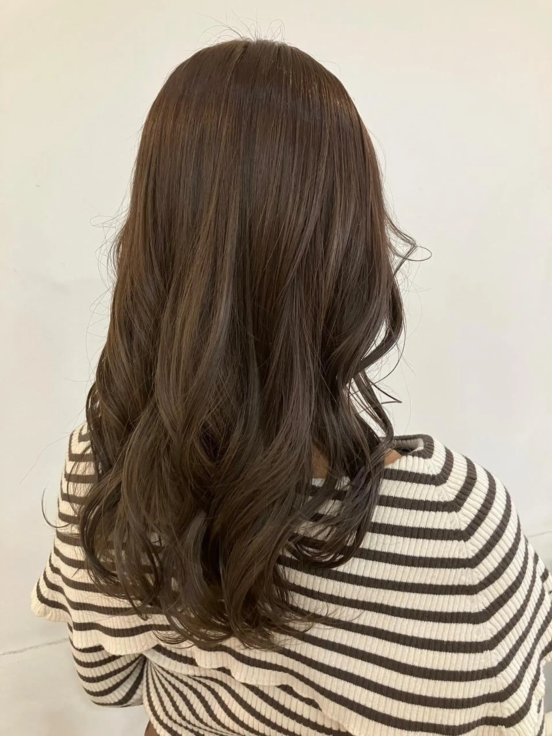 セミロング カラー パーマ UP-PU ART  HAIRのヘアスタイル