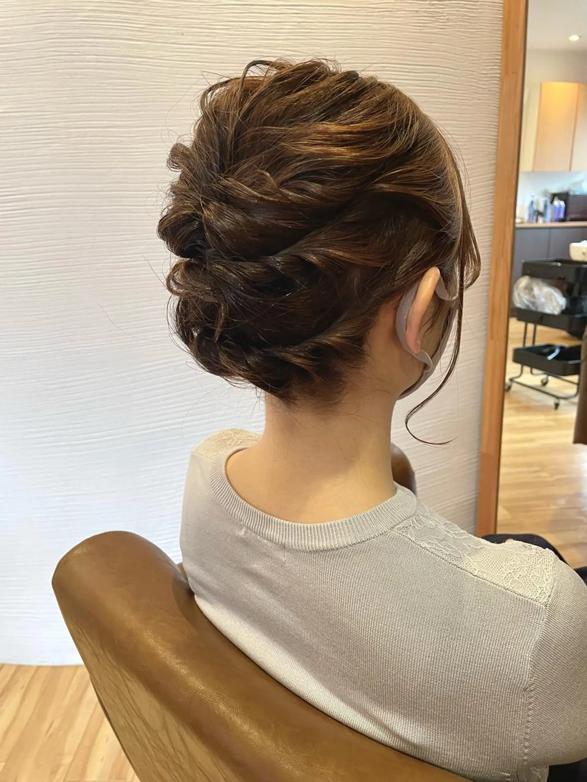 ヘアアレンジ 結婚式・ブライダル 卒業式のヘアスタイル ヘアセット 北九州美容室 🕊️わかな✂︎のヘアスタイル