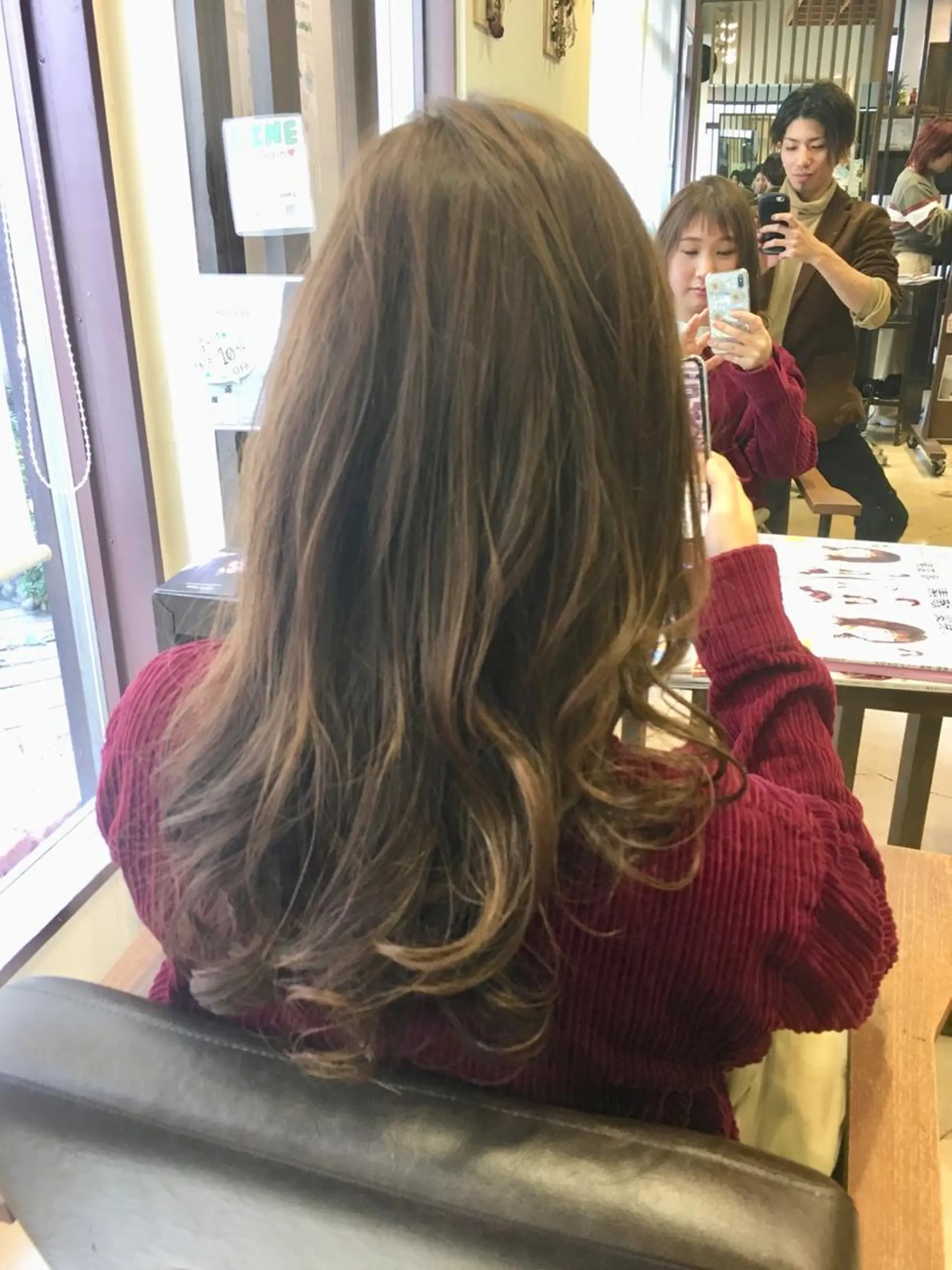 ミディアム カラー ZIPセカンド所属・北原 練のヘアスタイル
