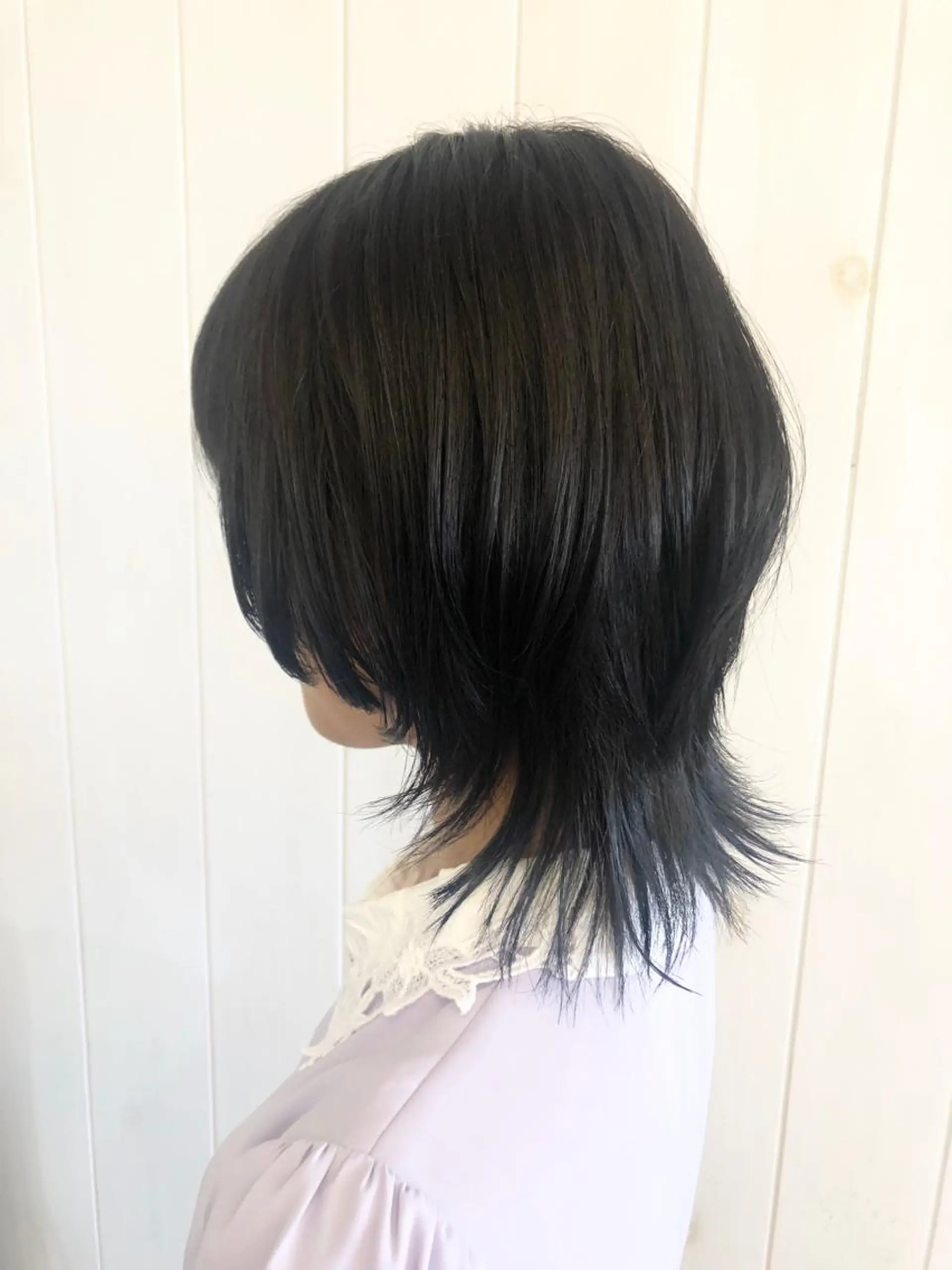 ミディアム ウルフカット Strawberry所属・原田 志保のヘアスタイル