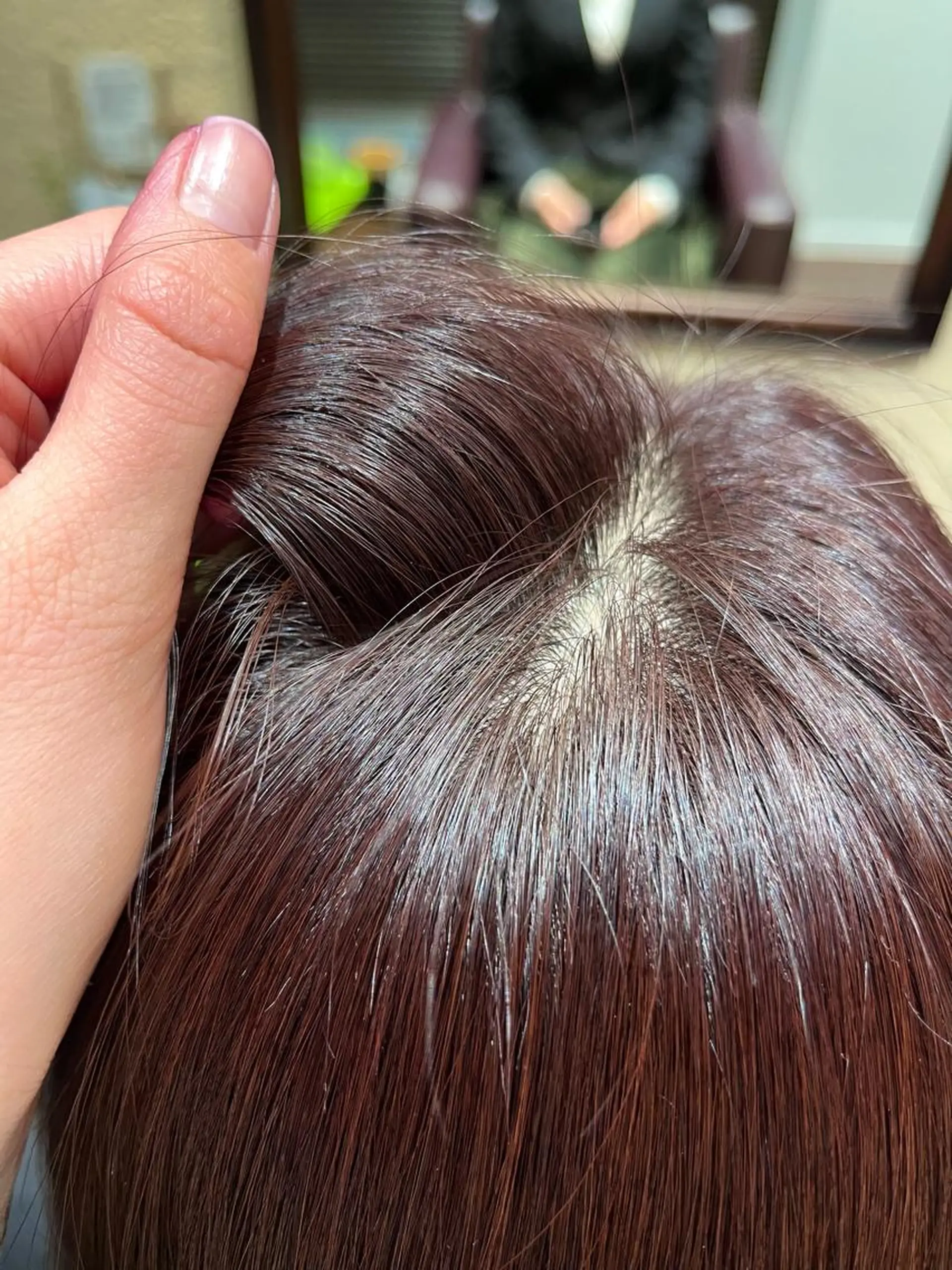 カラー レイヤー/顔まわり 透明感カラー柳澤優名のヘアスタイル