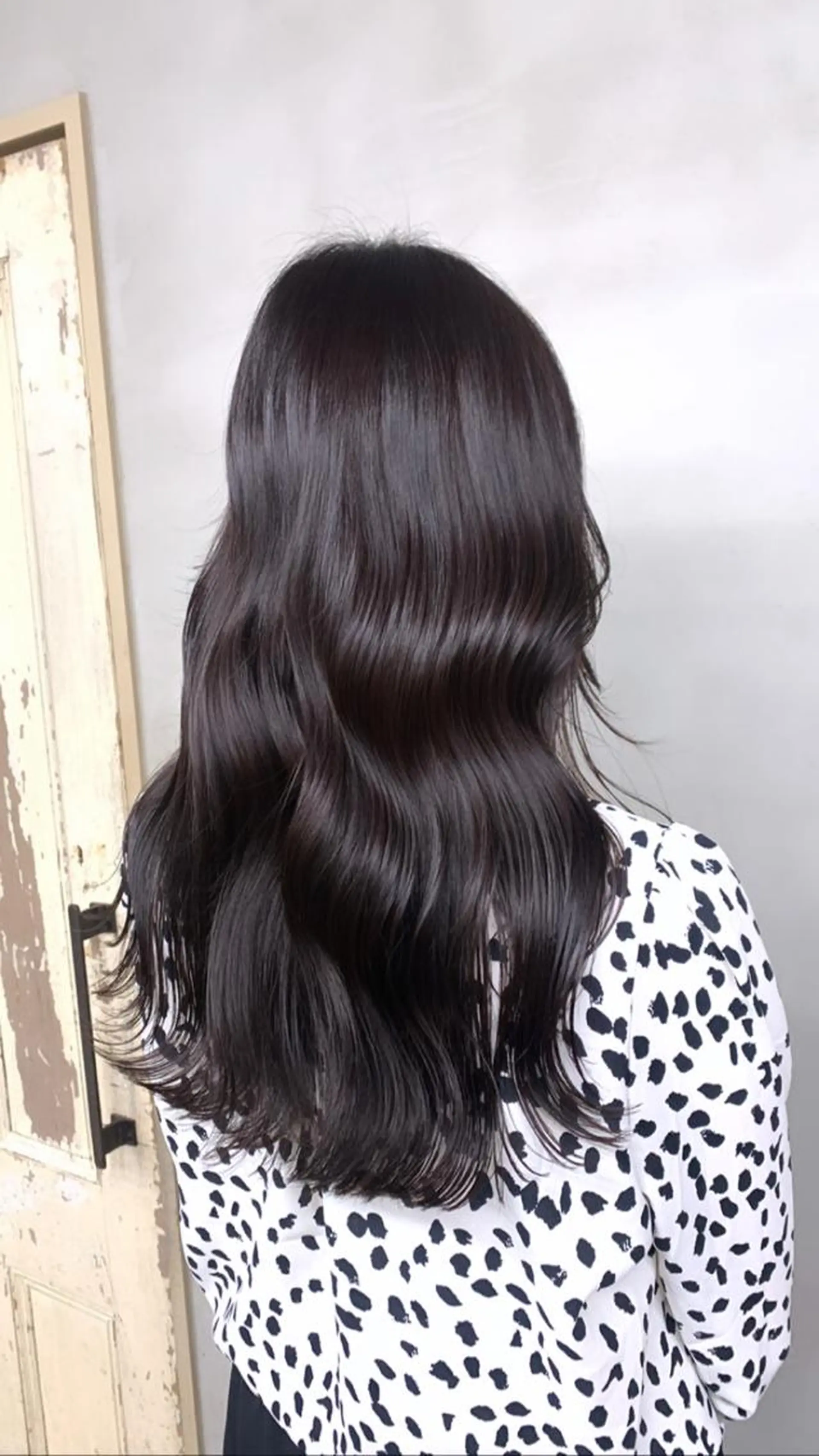 ロング カラー カット ヘアセット レイヤー/透明感 カラー🌿KANTAのヘアスタイル