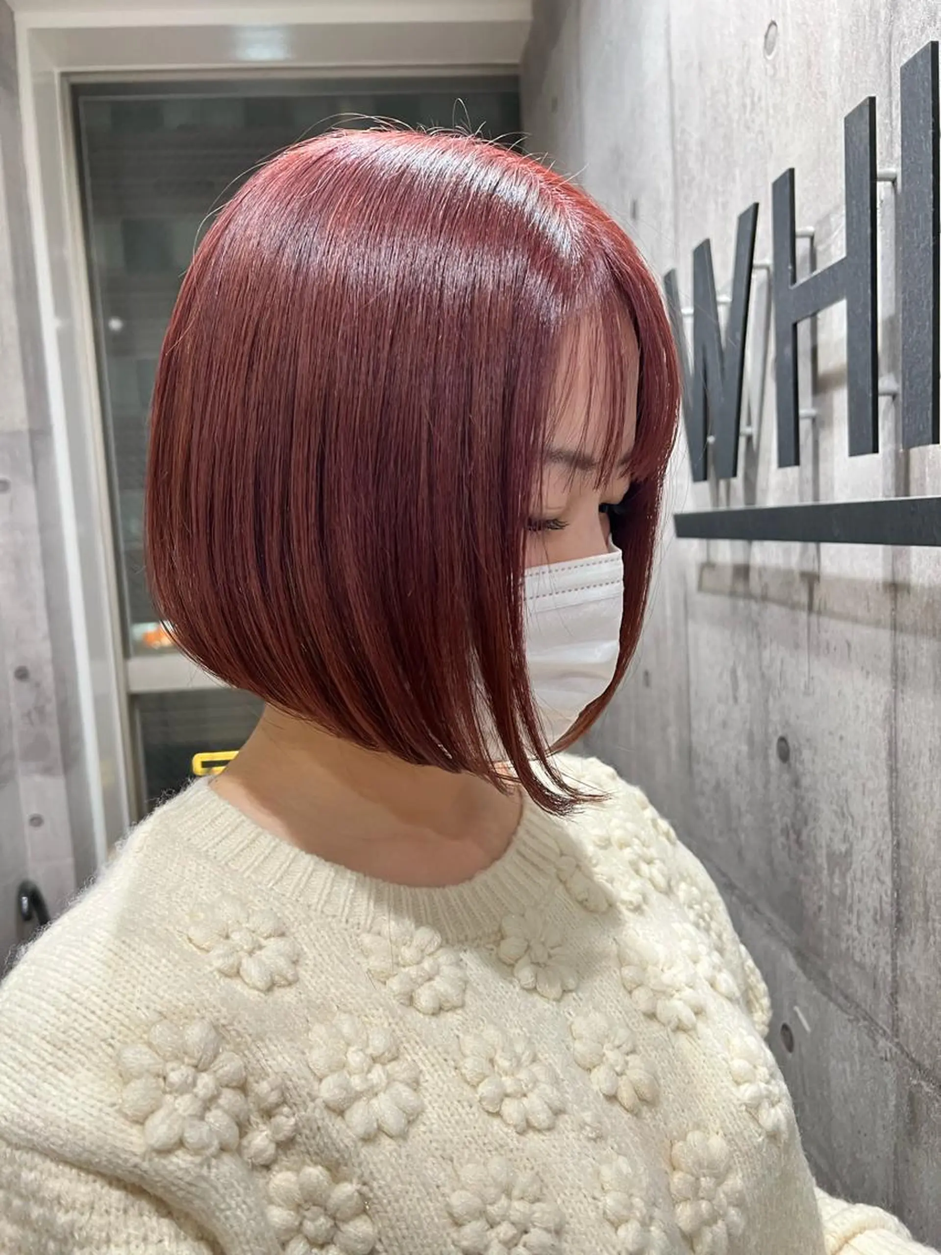 ミディアム カラー 美容室 _WHITE＋ 南海難波店【アンダーホワイトプラス】所属・✨レイヤー/透明感 /豊嶋里緒✨のヘアスタイル