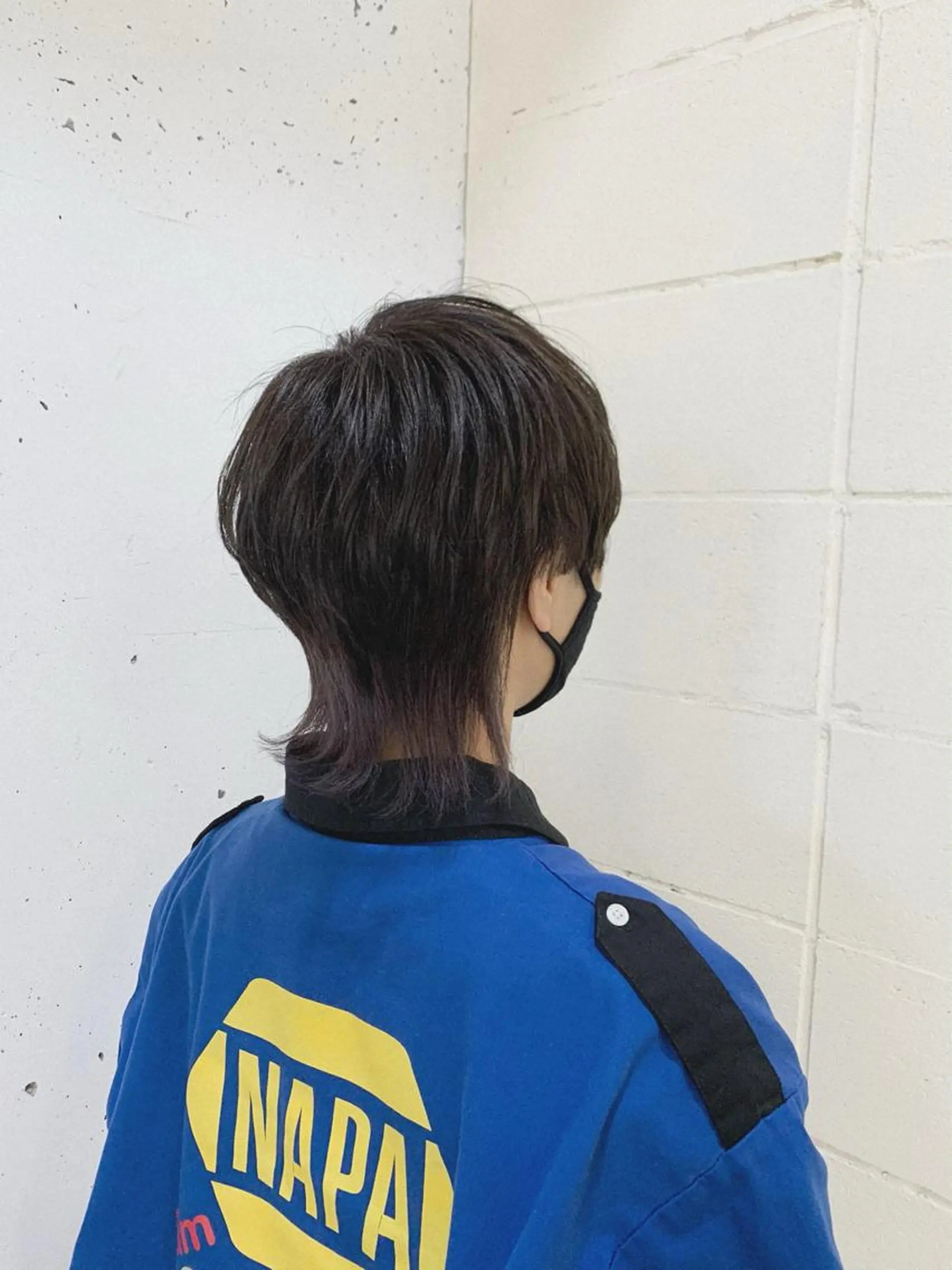 ショート カラー ブリーチ ウルフカット 千葉駅徒歩1分✂︎ 宮内のヘアスタイル