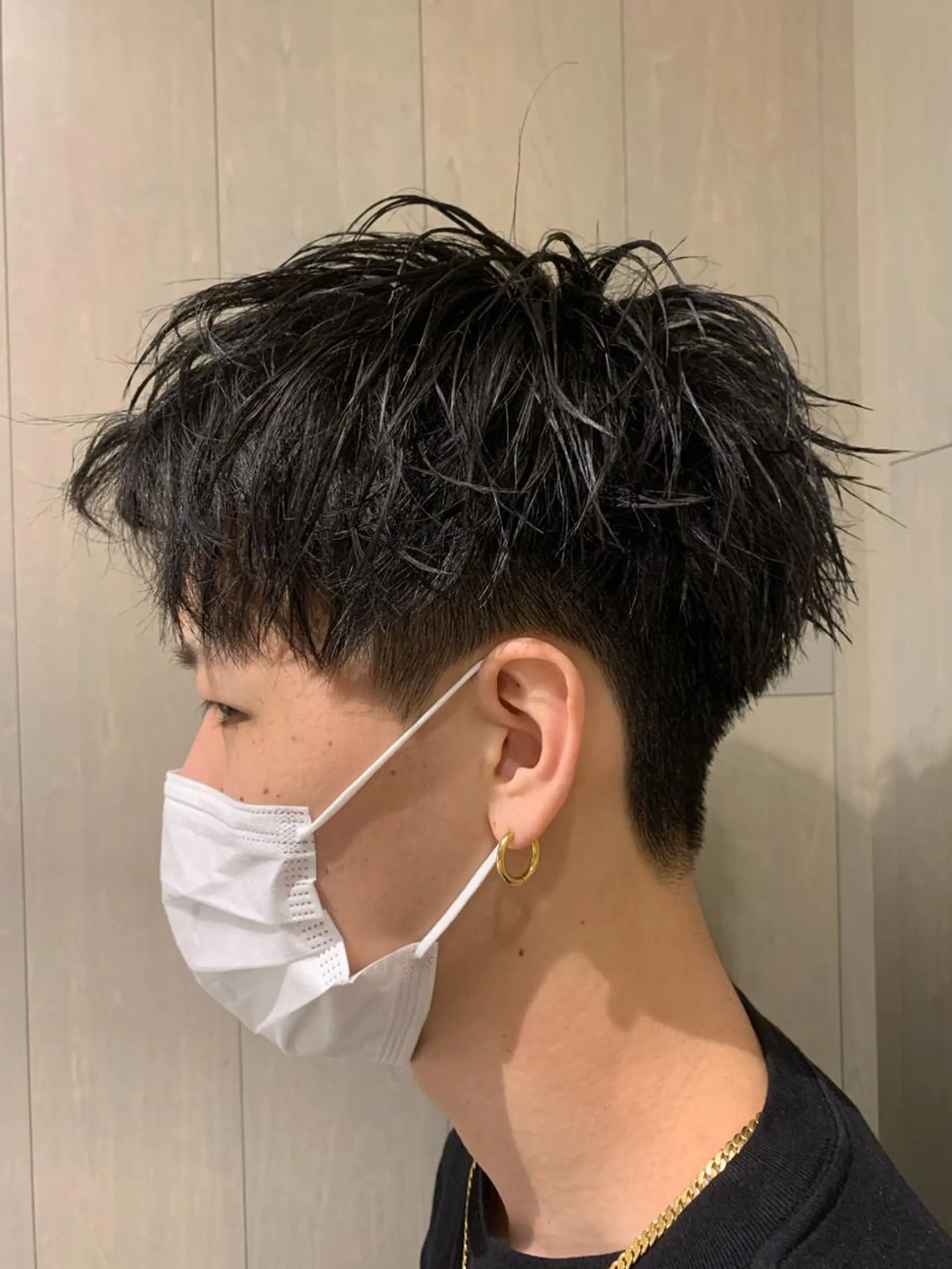ショート メンズ 糟谷 慈英のヘアスタイル