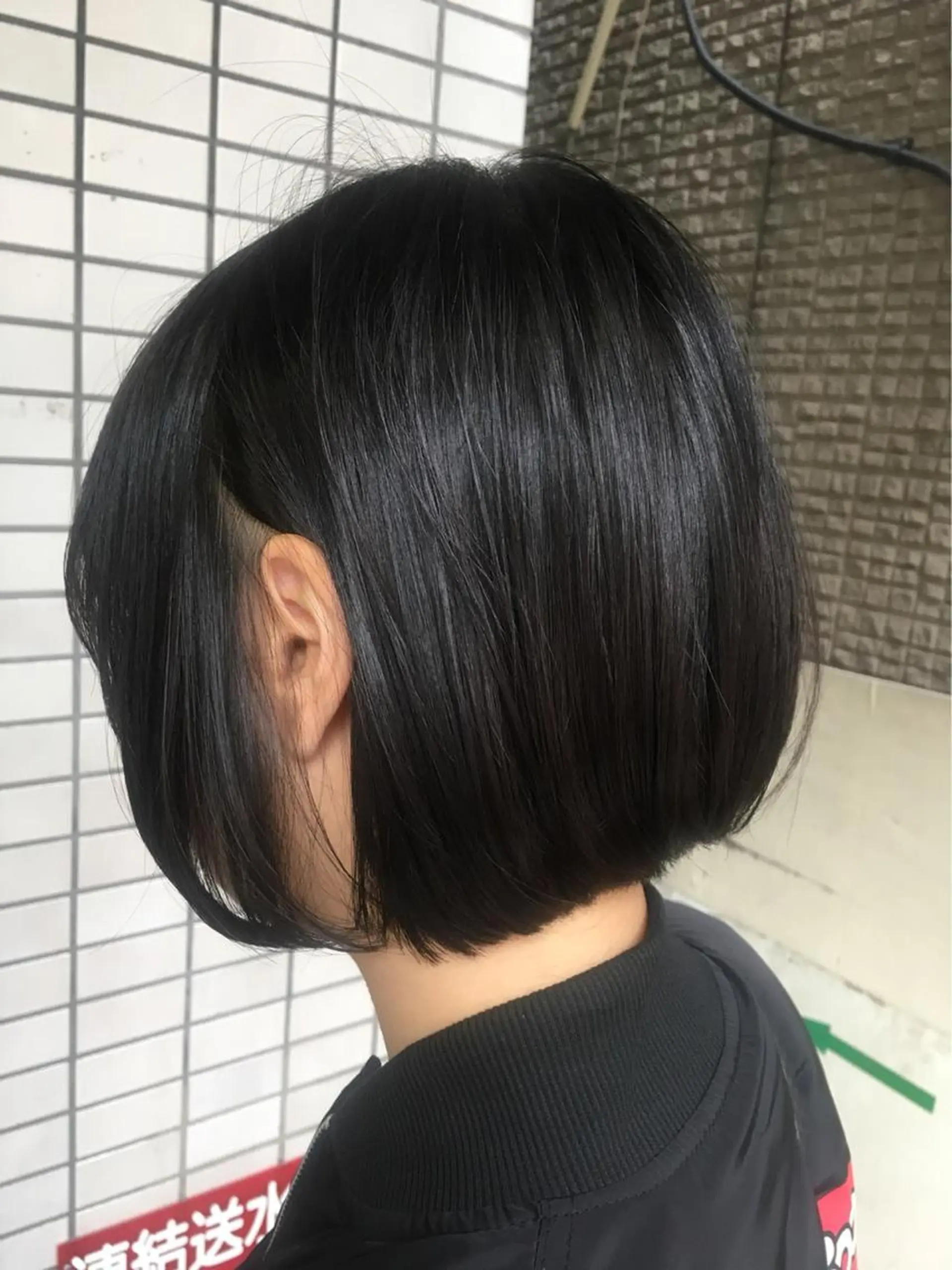 ミディアム ボブ カット トリートメント ヘッドスパ ✂︎中山竜哉✂︎ 川崎スタイリストのヘアスタイル