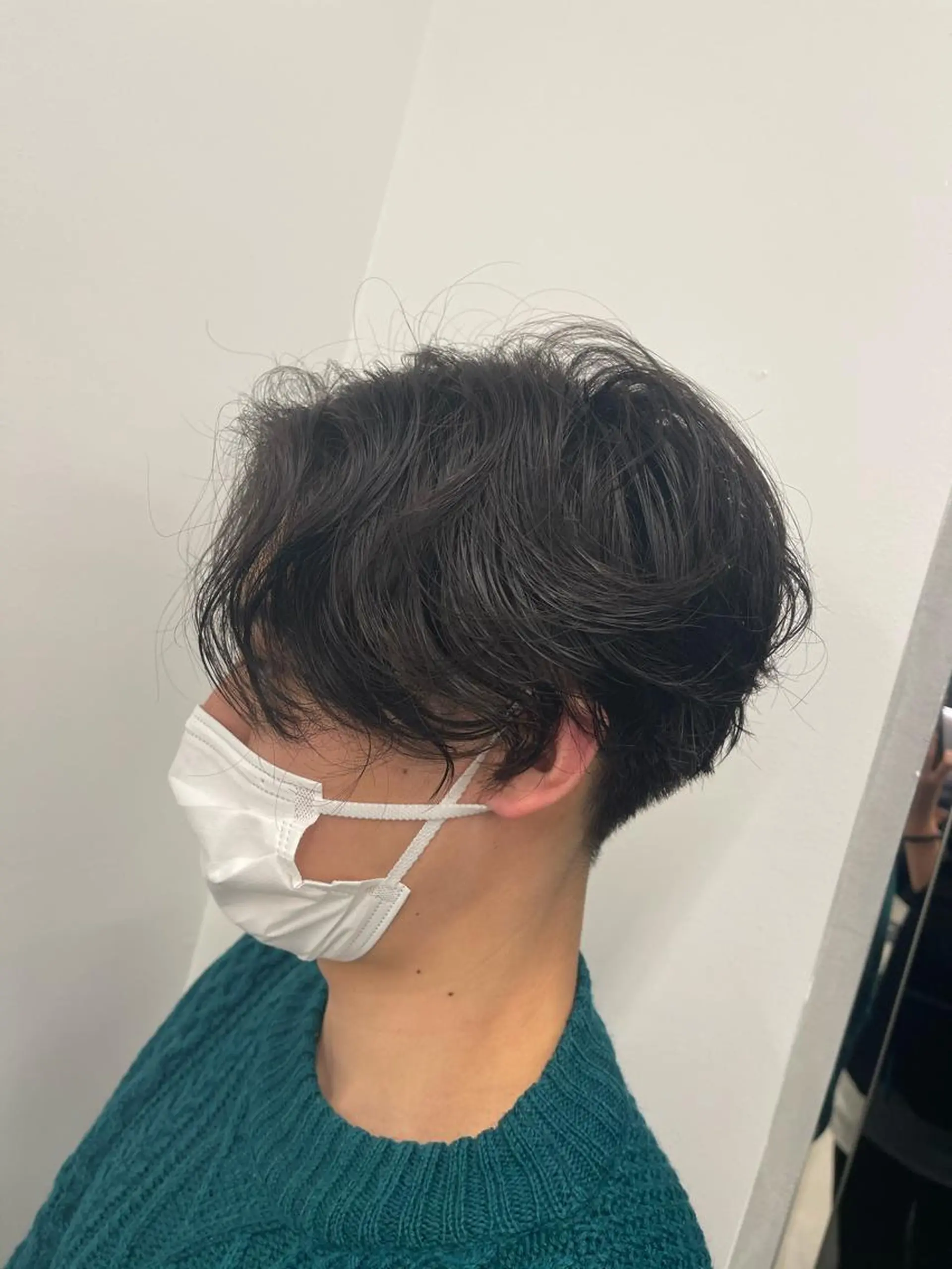 パーマ メンズ カット パーマ &chaLme   心斎橋所属・emi/髪質改善/ 韓国風/艶カラーのヘアスタイル