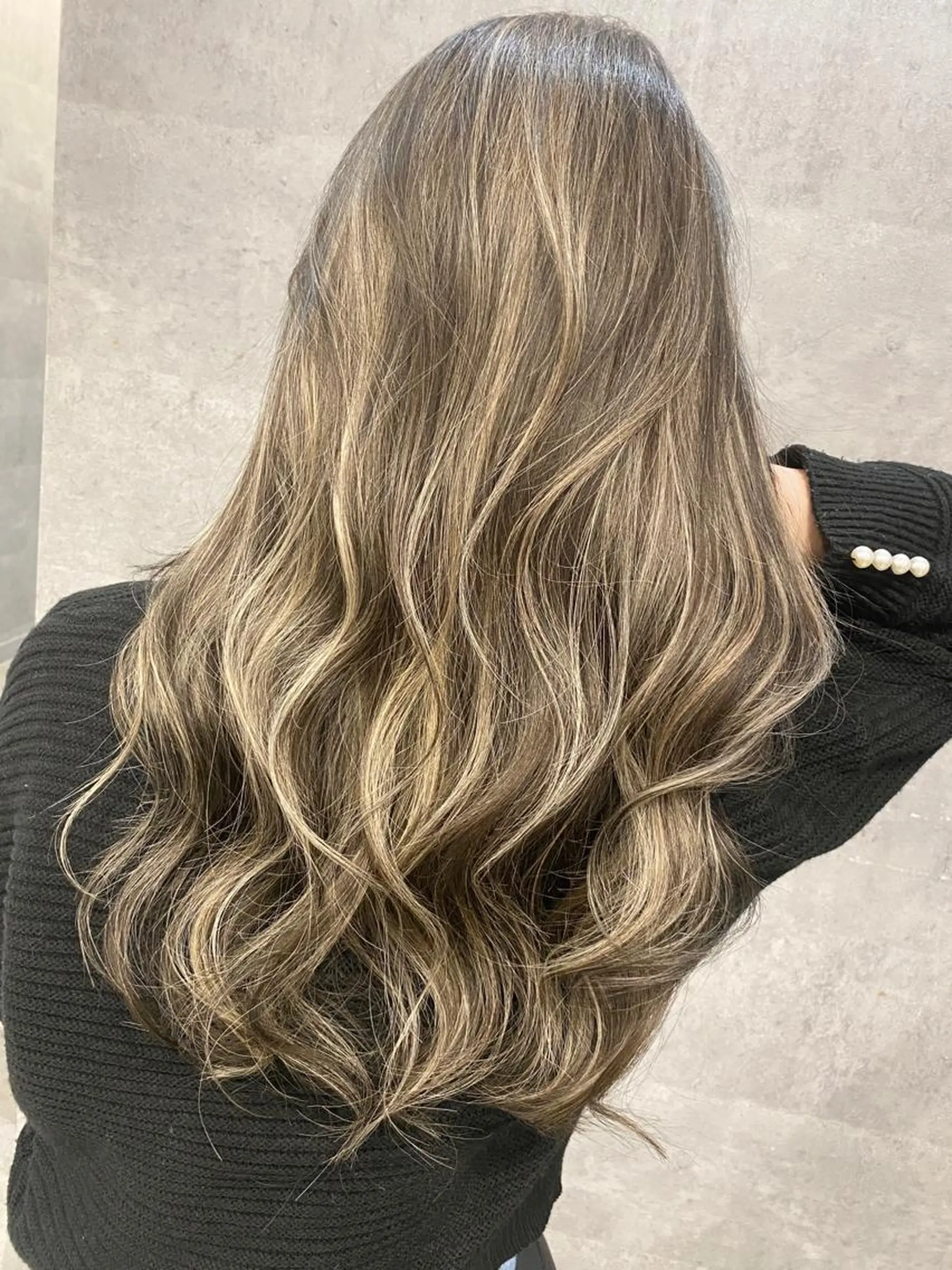 セミロング カラー パーマ ヘアアレンジ ネイル マツエク・マツパ ヘアカラー トリートメント 井上 一平のヘアスタイル