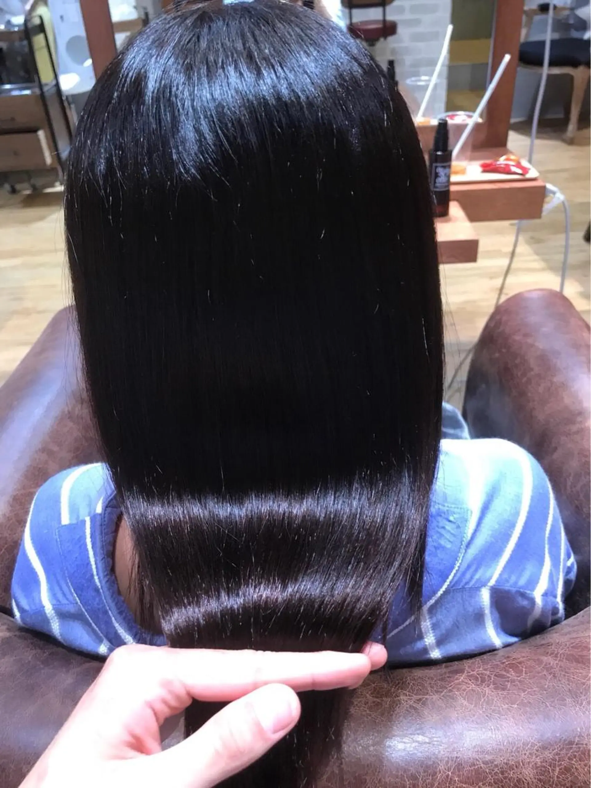 ロング カラー パーマ ヘアアレンジ メンズ キッズ ネイル マツエク・マツパ アティリー 西梅田のヘアスタイル