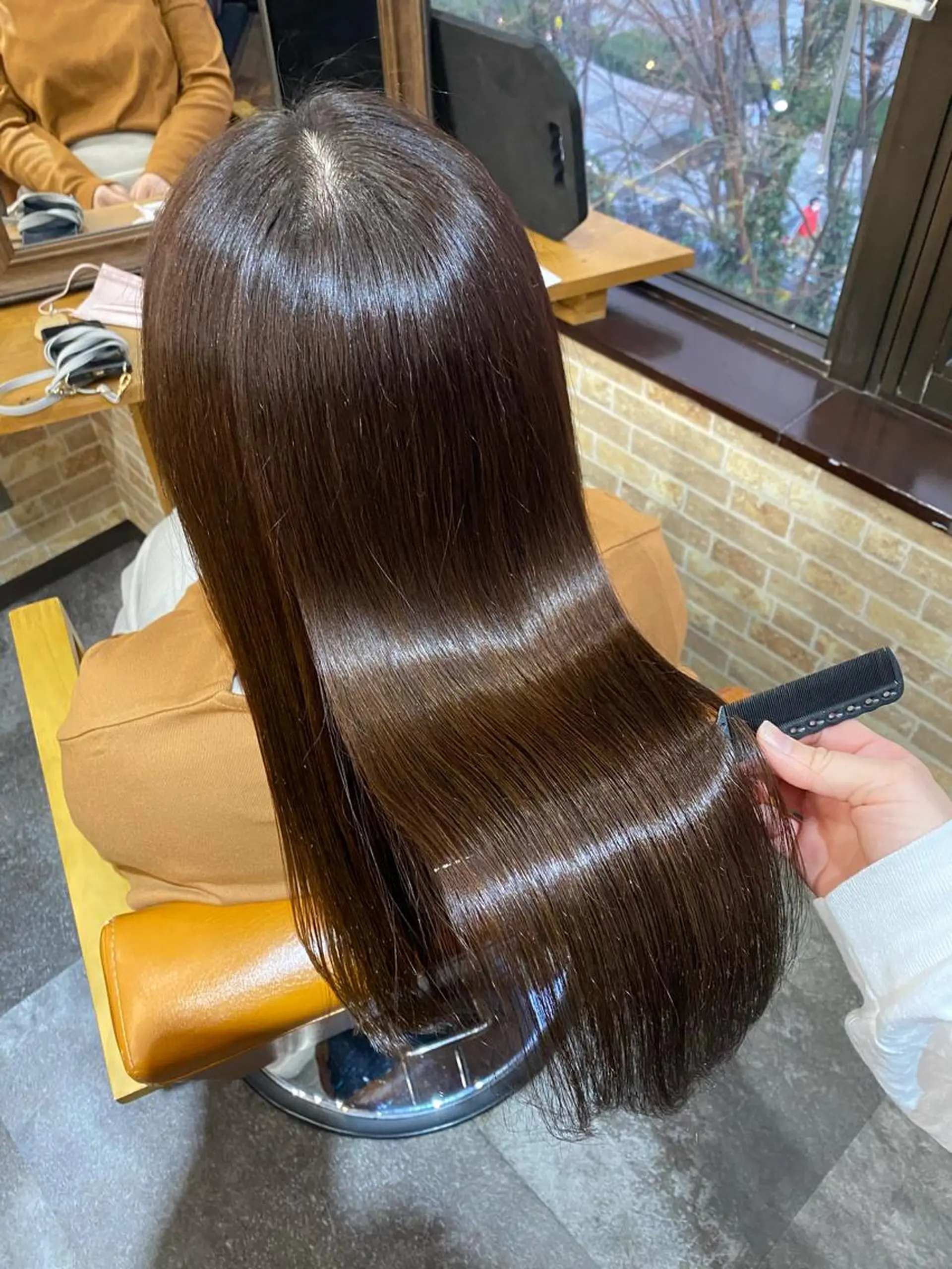 セミロング 美髪ヘア 🤍erikaのヘアスタイル