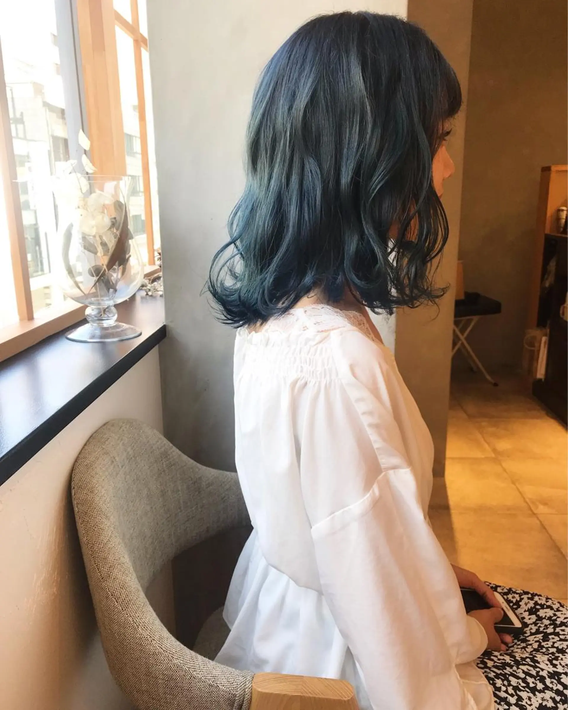 ミディアム カラー ネイビーカラー タカミ荒子店所属・眉毛ワックス konomiの眉毛・アイブロウイメージ