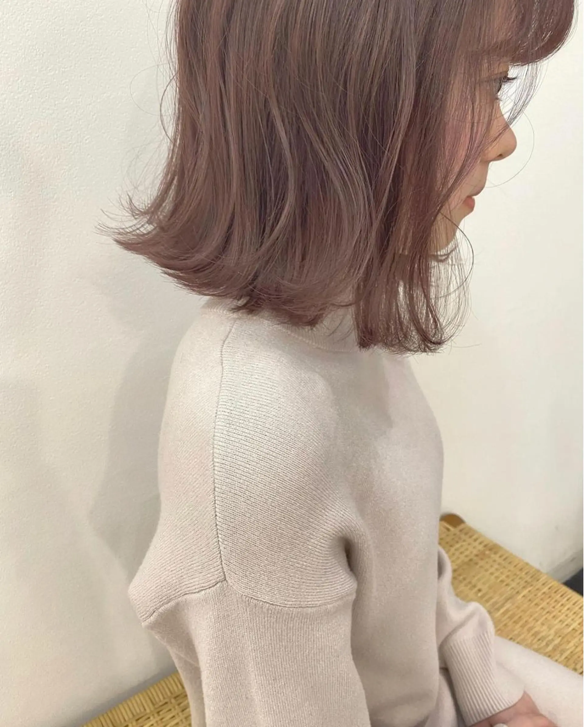 ミディアム ヘアカラー maeda yumiのヘアスタイル