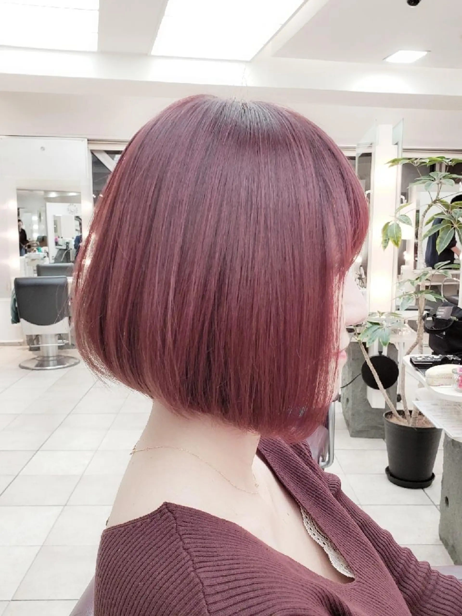 ショート 髪質改善 似合わせカット 縮毛矯正 トリートメント 酸熱トリートメント カット ヘアカラー トリートメント ボブ・ロブ　福田 泰久✂️✨のヘアスタイル