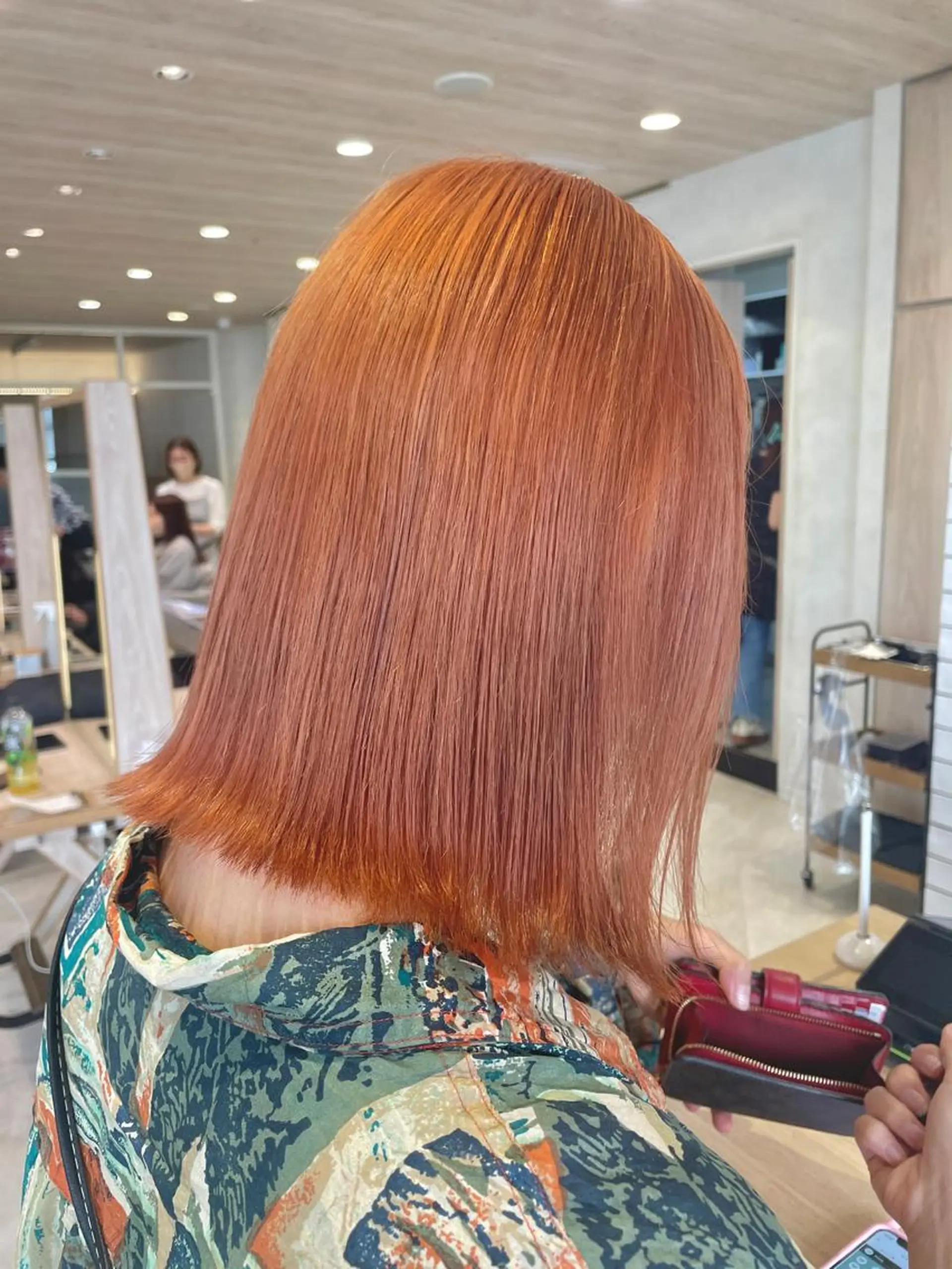 ミディアム カラー カラー/レイヤー/ 髪質改善/PAAQのヘアスタイル