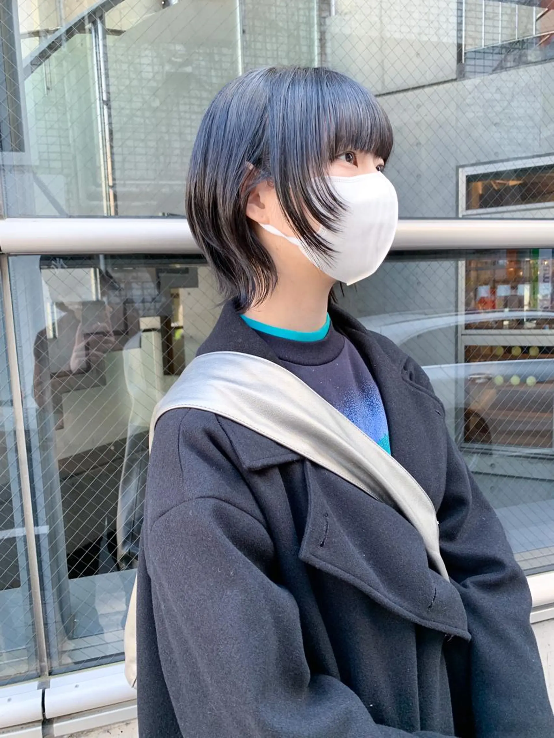 ショート ボブ ウルフカット 原宿パーマ kazuのヘアスタイル