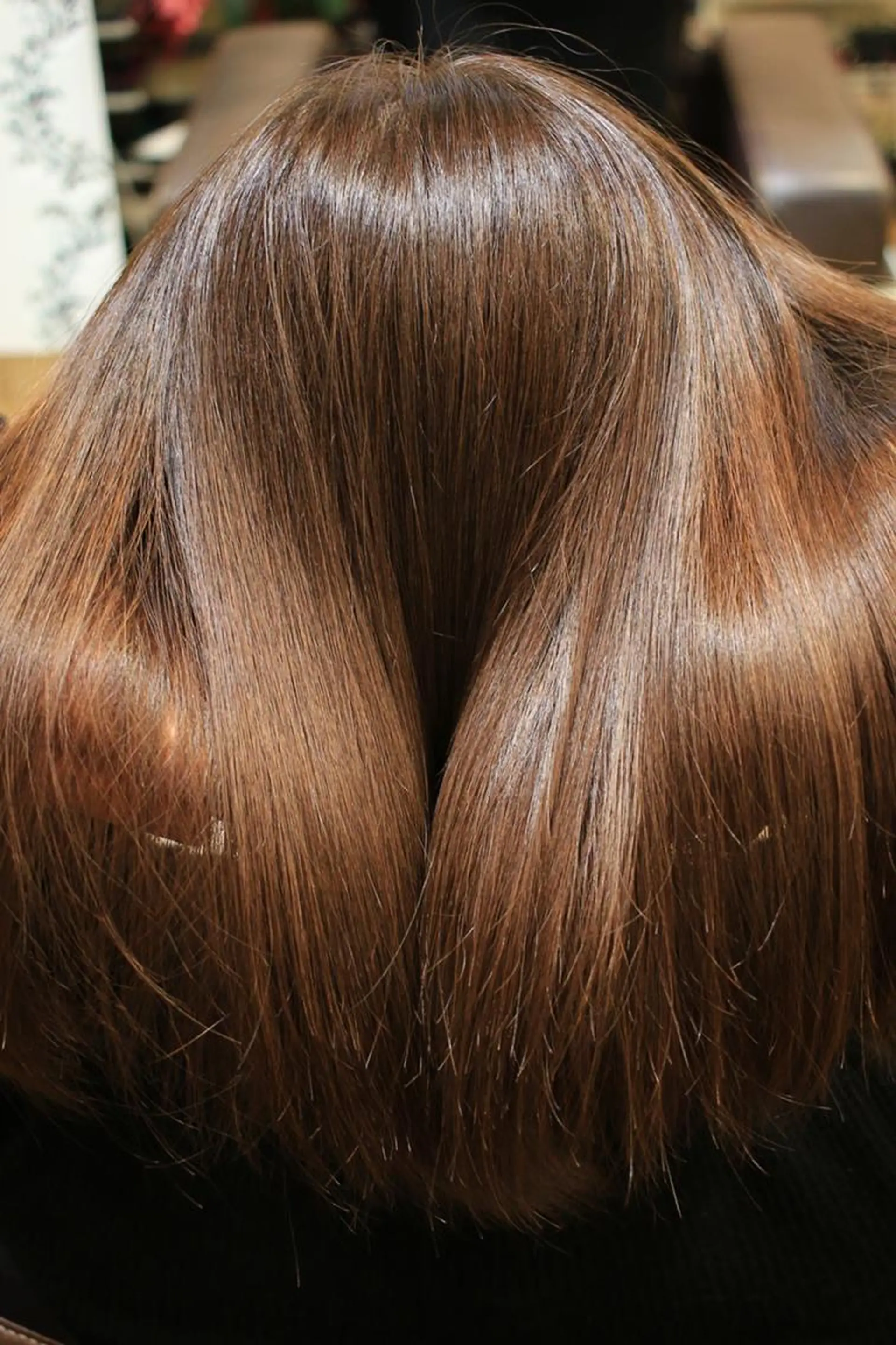 セミロング 髪質改善 縮毛矯正 トリートメント Artemis 縮毛矯正✨髪質改善のヘアスタイル