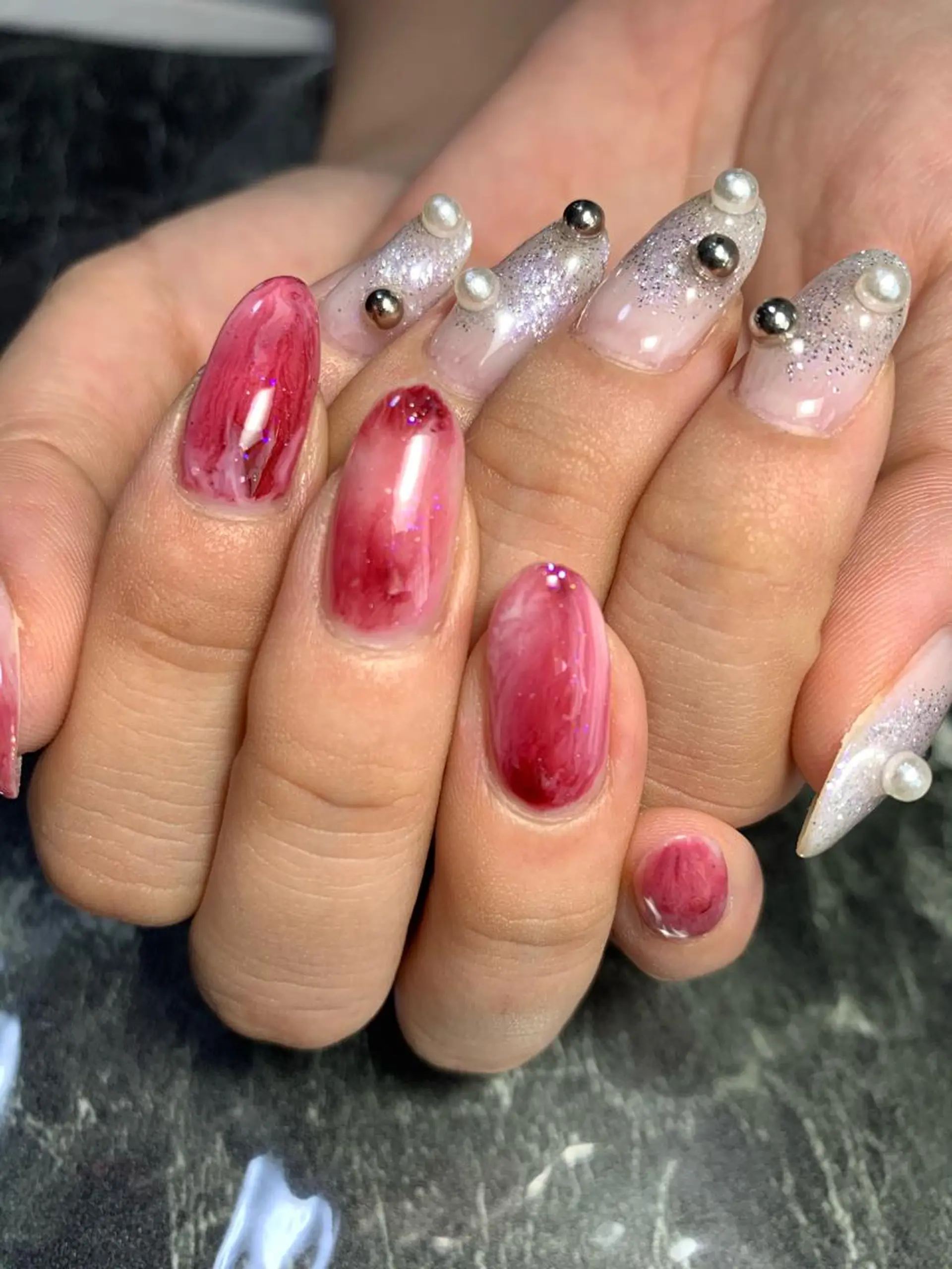 ネイル マルサンカクシカク所属・○△□ 守口市のネイルデザイン