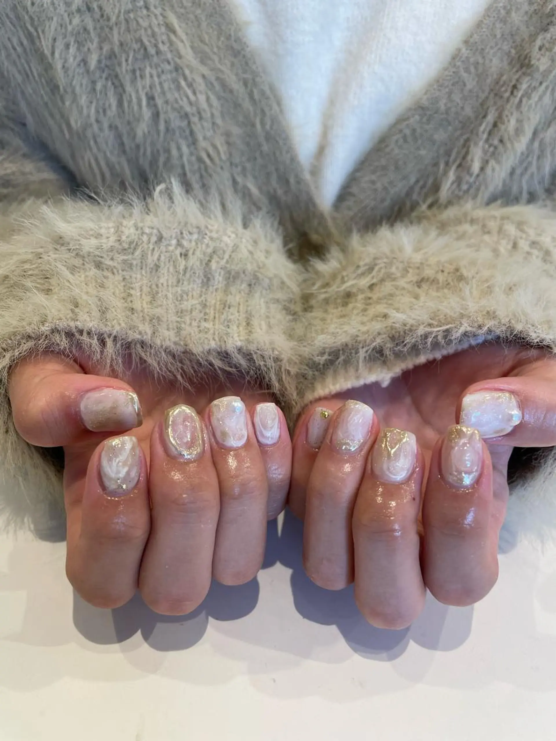 ネイル 束感まつ毛/ネイル/ LED♥KIRARAのマツエク・マツパデザイン