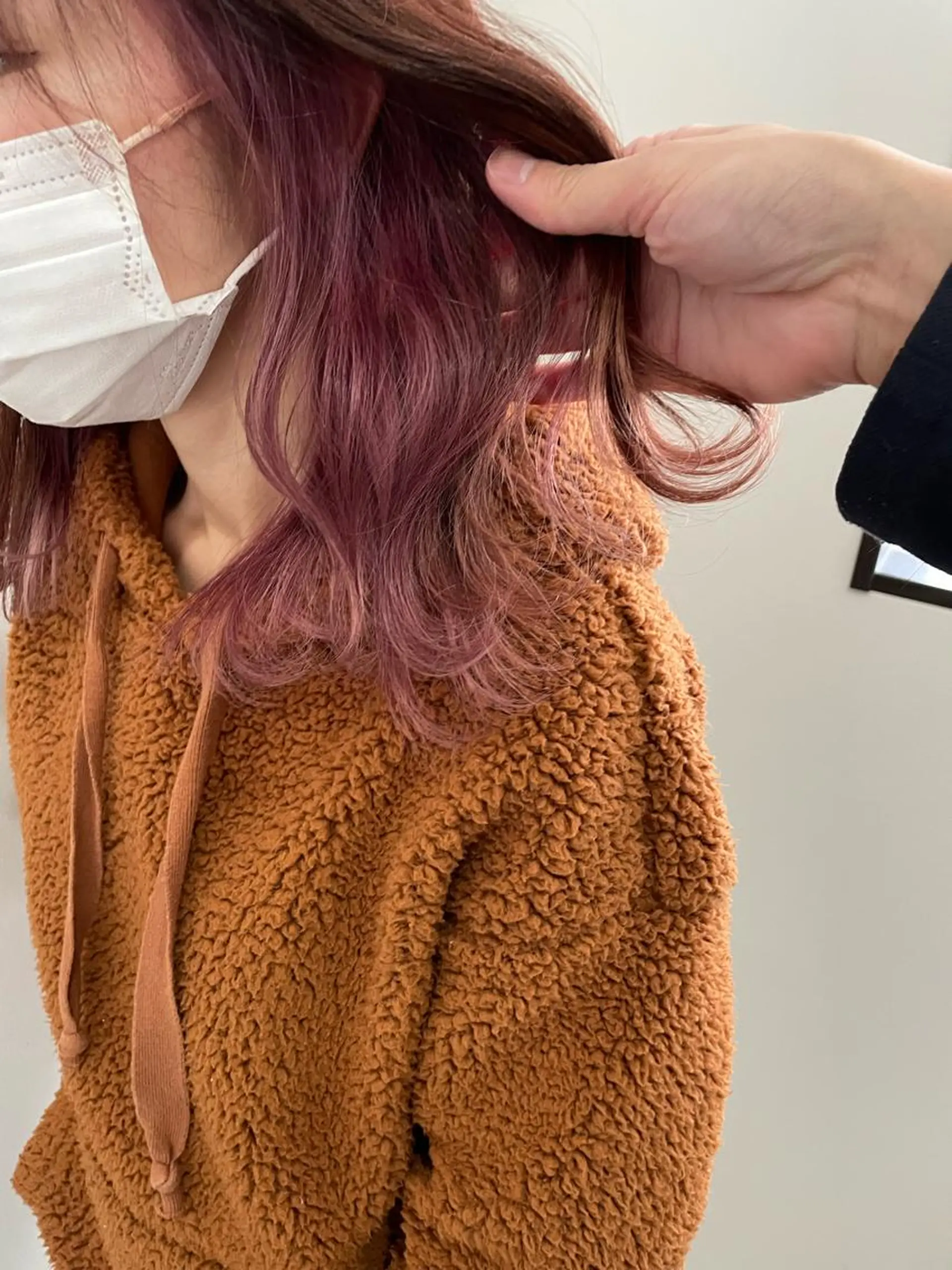 ミディアム ヘアカラー 守屋 颯太のヘアスタイル