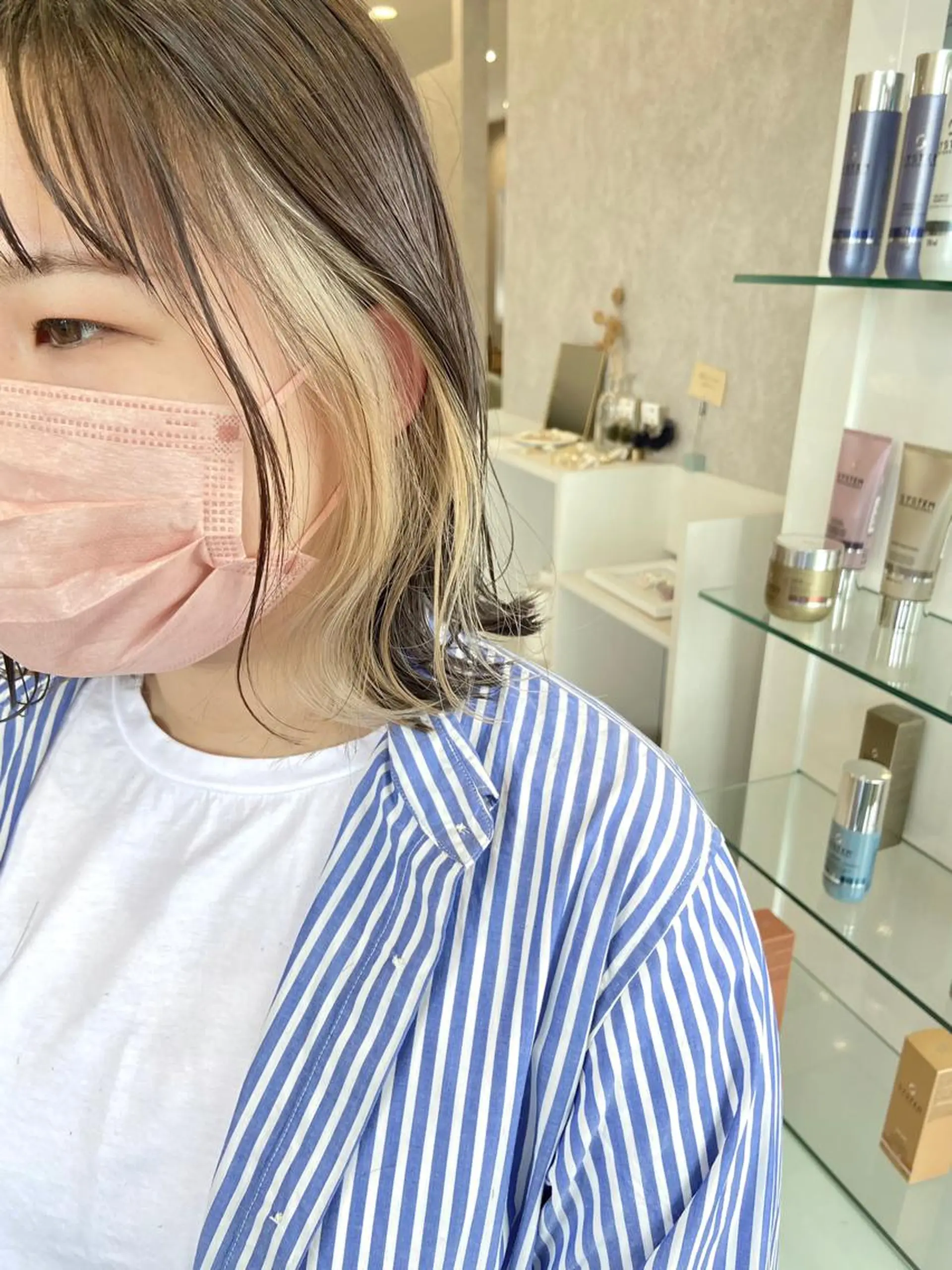 ミディアム ヘアカラー トリートメント TECHRISE刈谷所属・田中 大貴のヘアスタイル