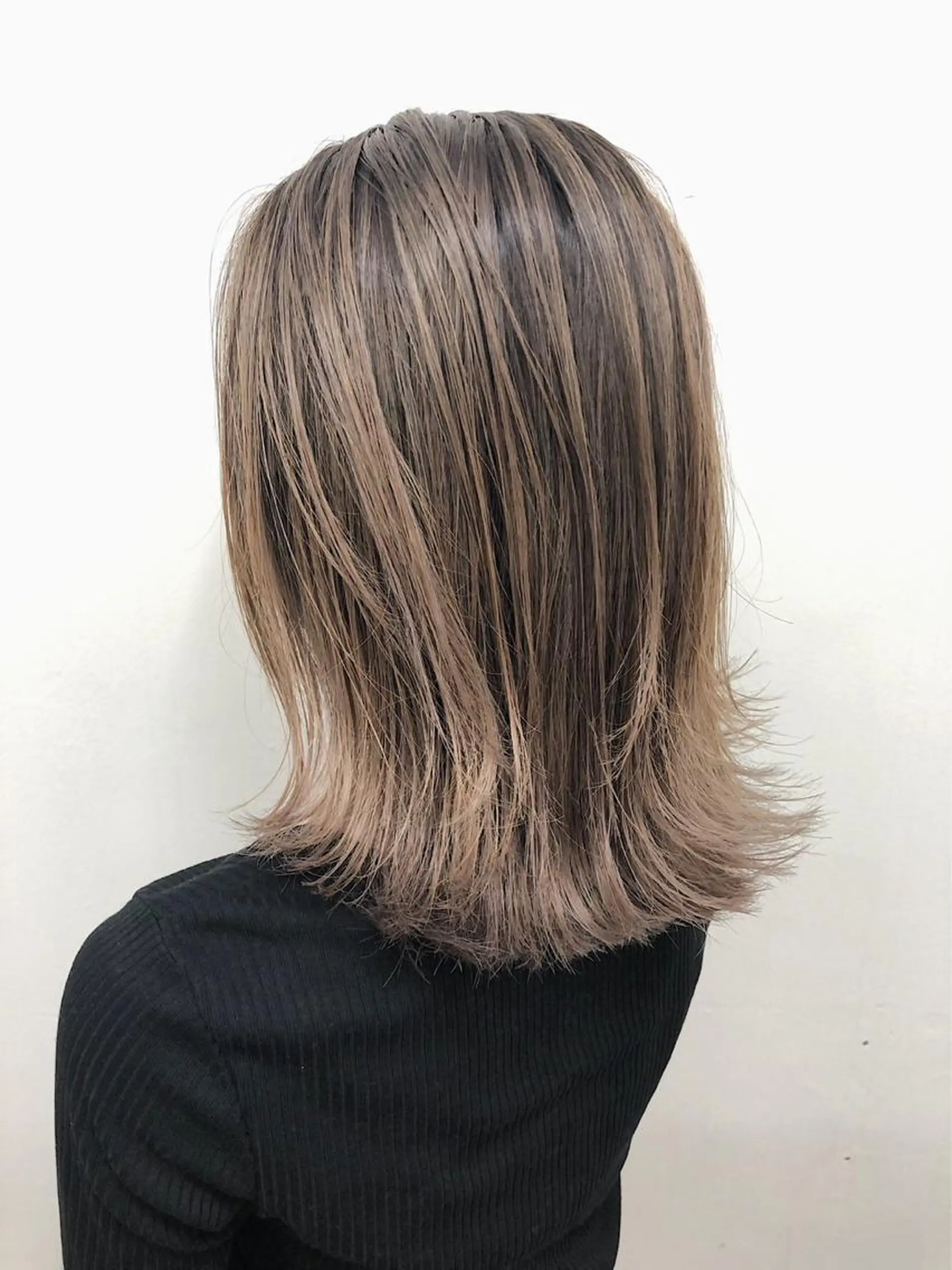 カラー Sherry/R 三川町 ayakaのヘアスタイル