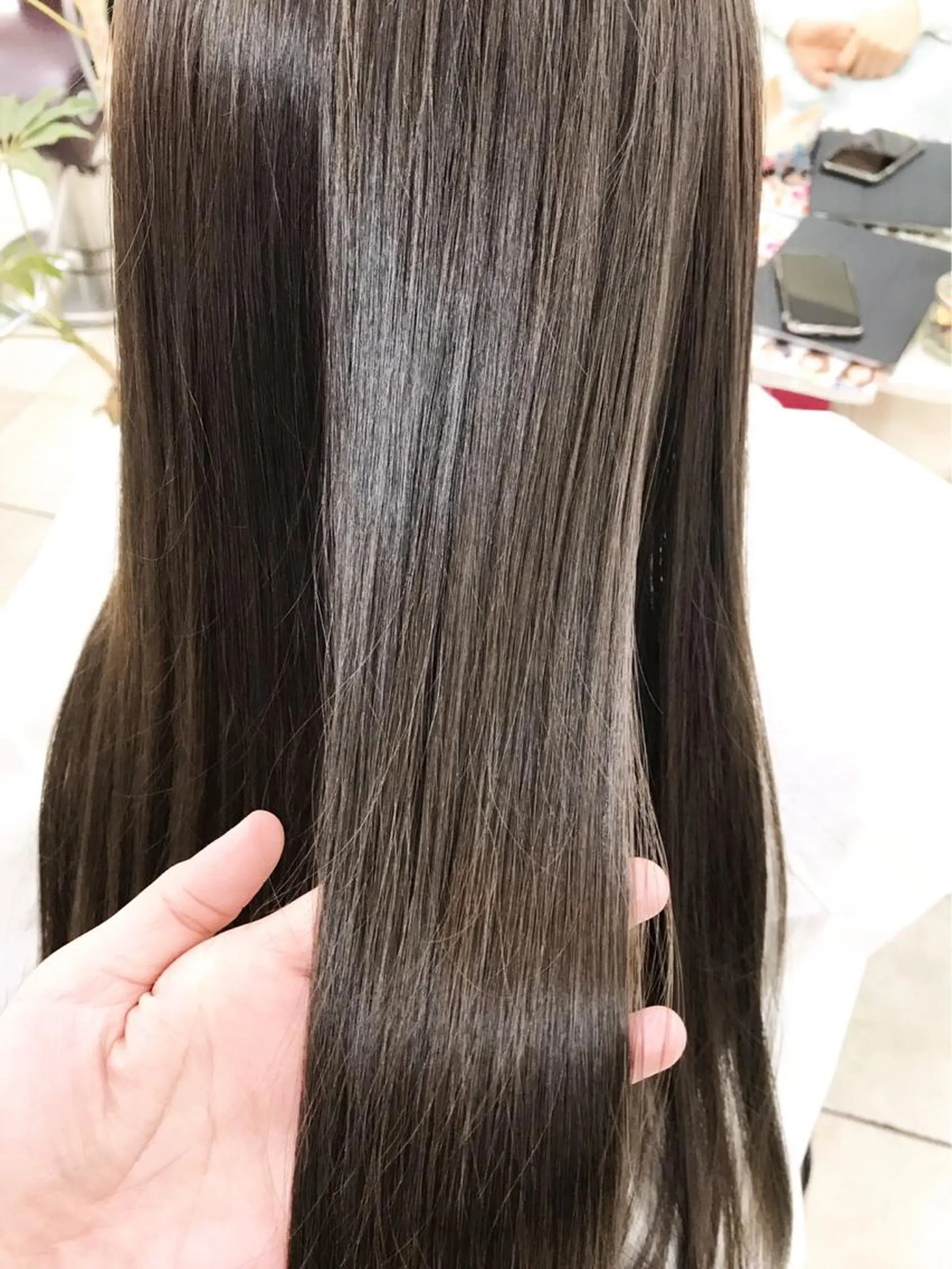 セミロング 新宿/韓国メンズ RIKUパーマのヘアスタイル