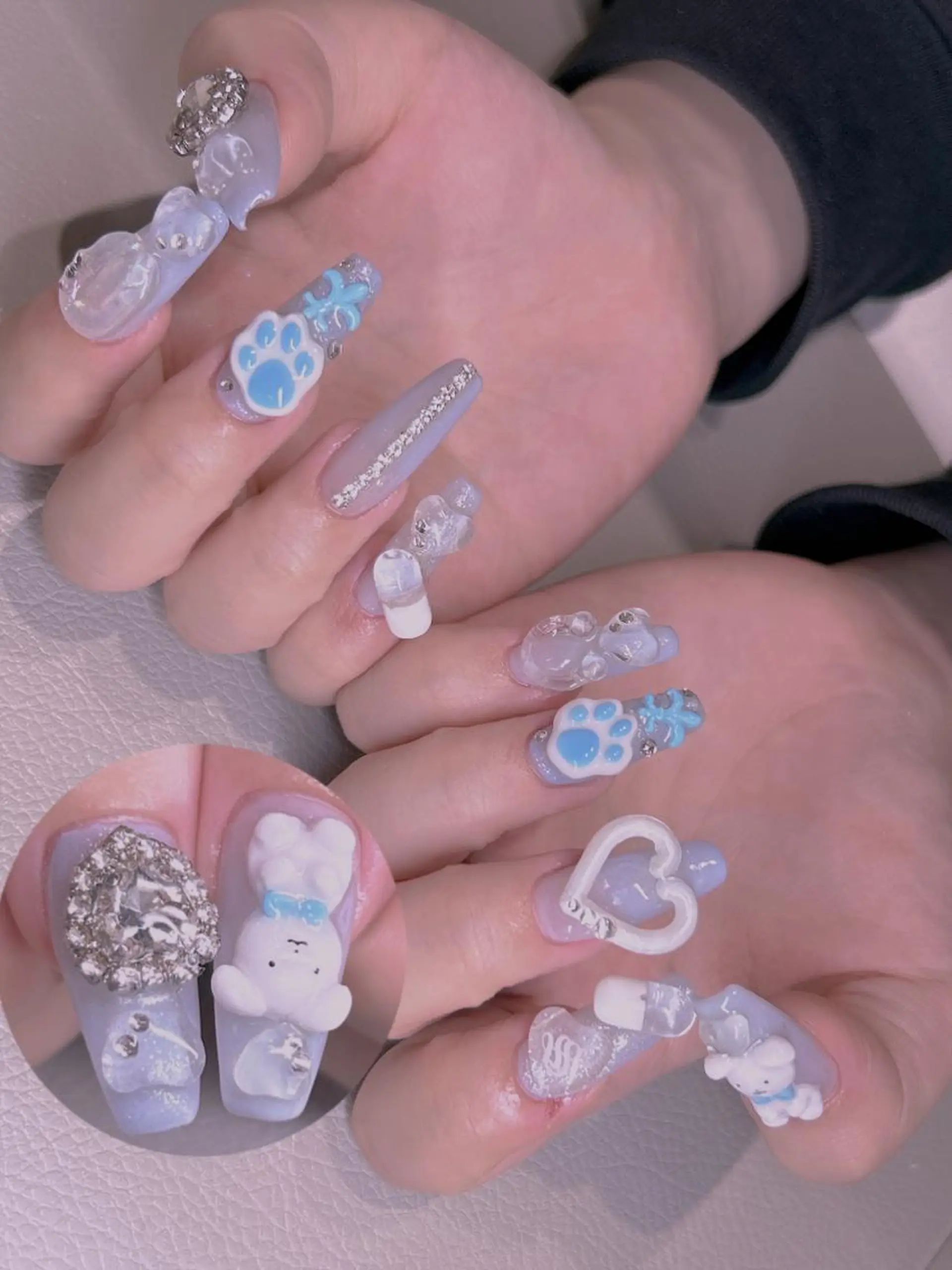 ネイル ハンドネイル 長さだし専門店 M2　rikaのネイルデザイン