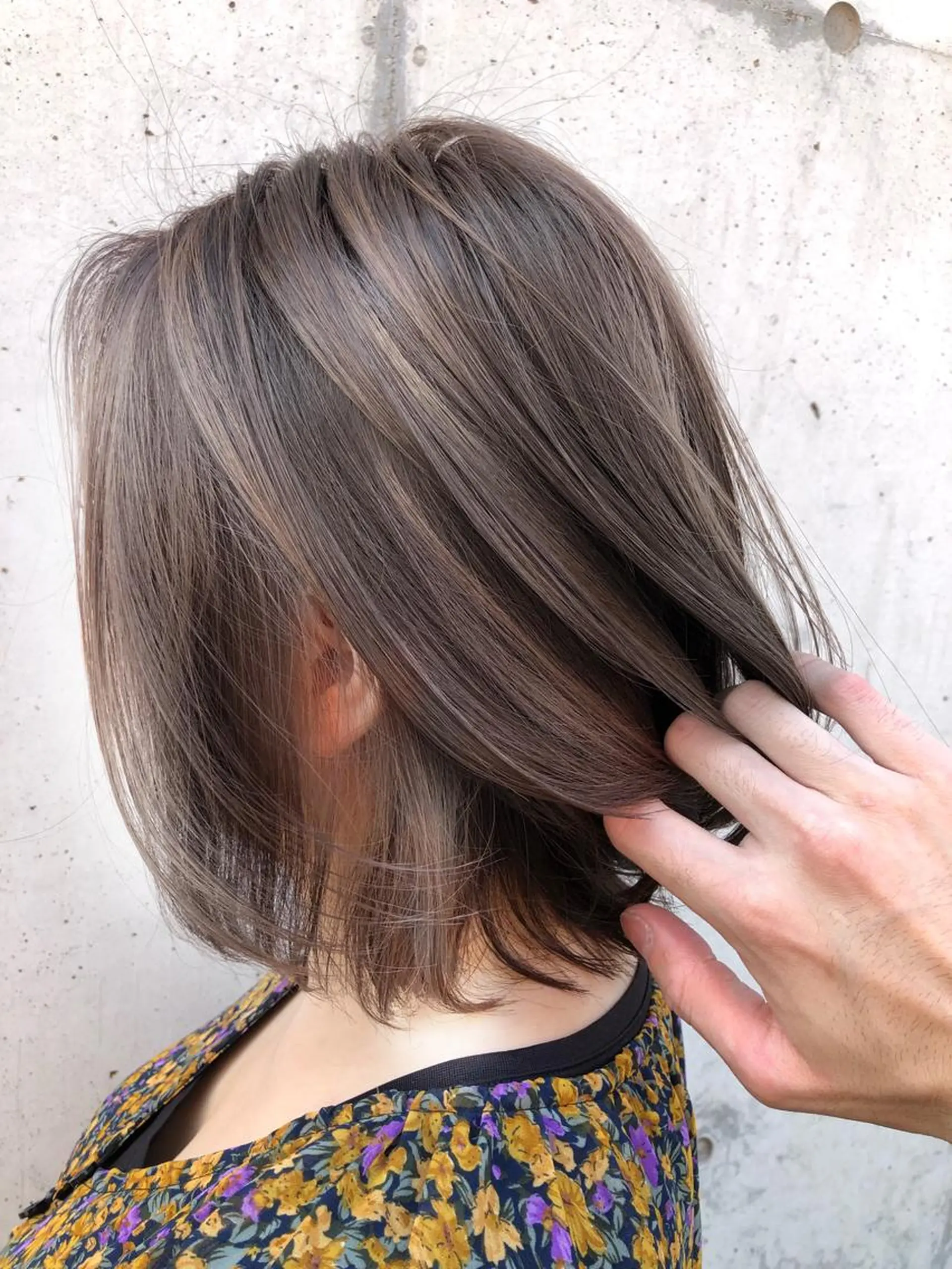 ショート カラー ハイライトカラー ハイライト SALOWIN吉祥寺suite店所属・似合わせレイヤー 🇰🇷荒木洋文のヘアスタイル