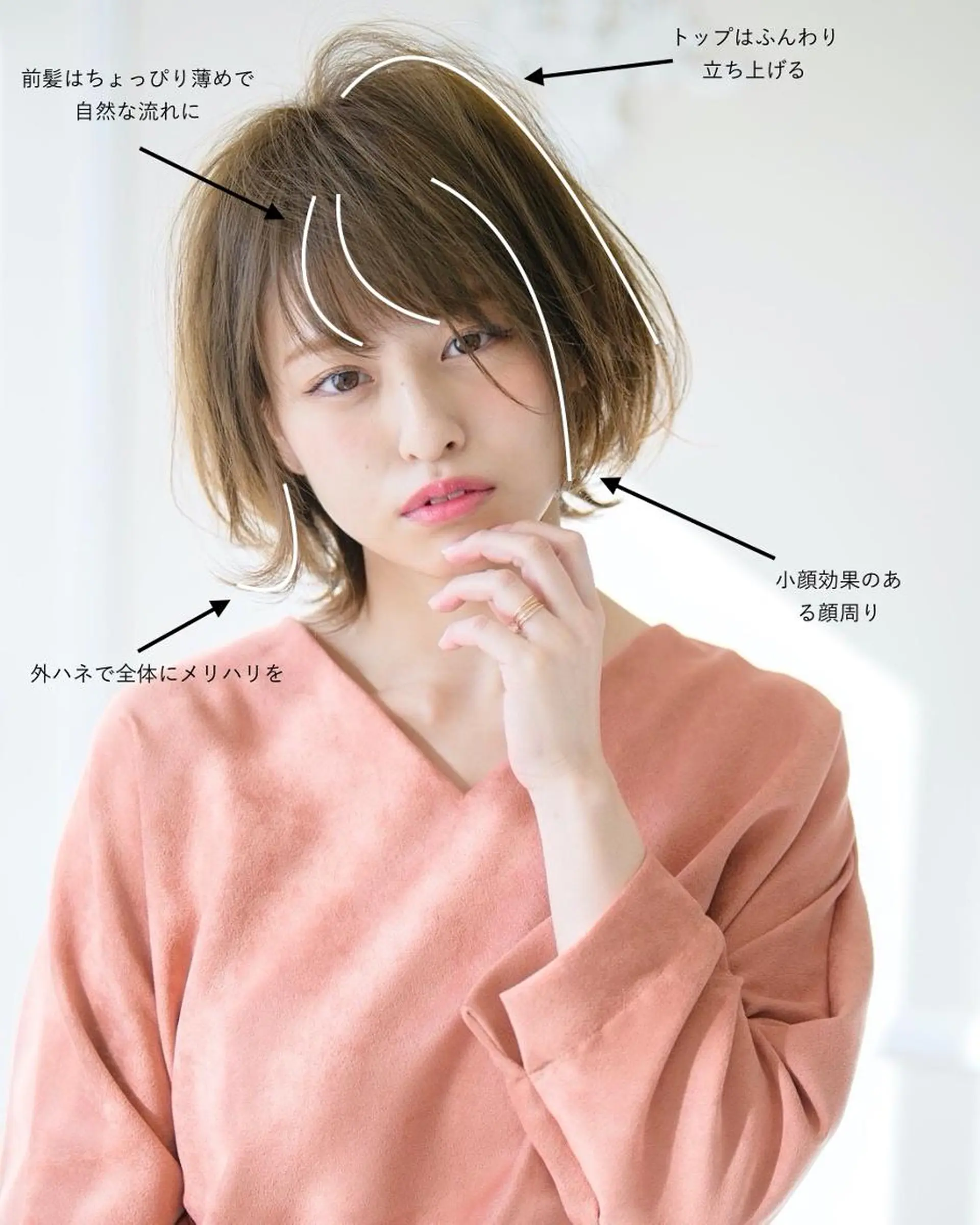 ミディアム マーブル東京 三軒茶屋 美容室のヘアスタイル
