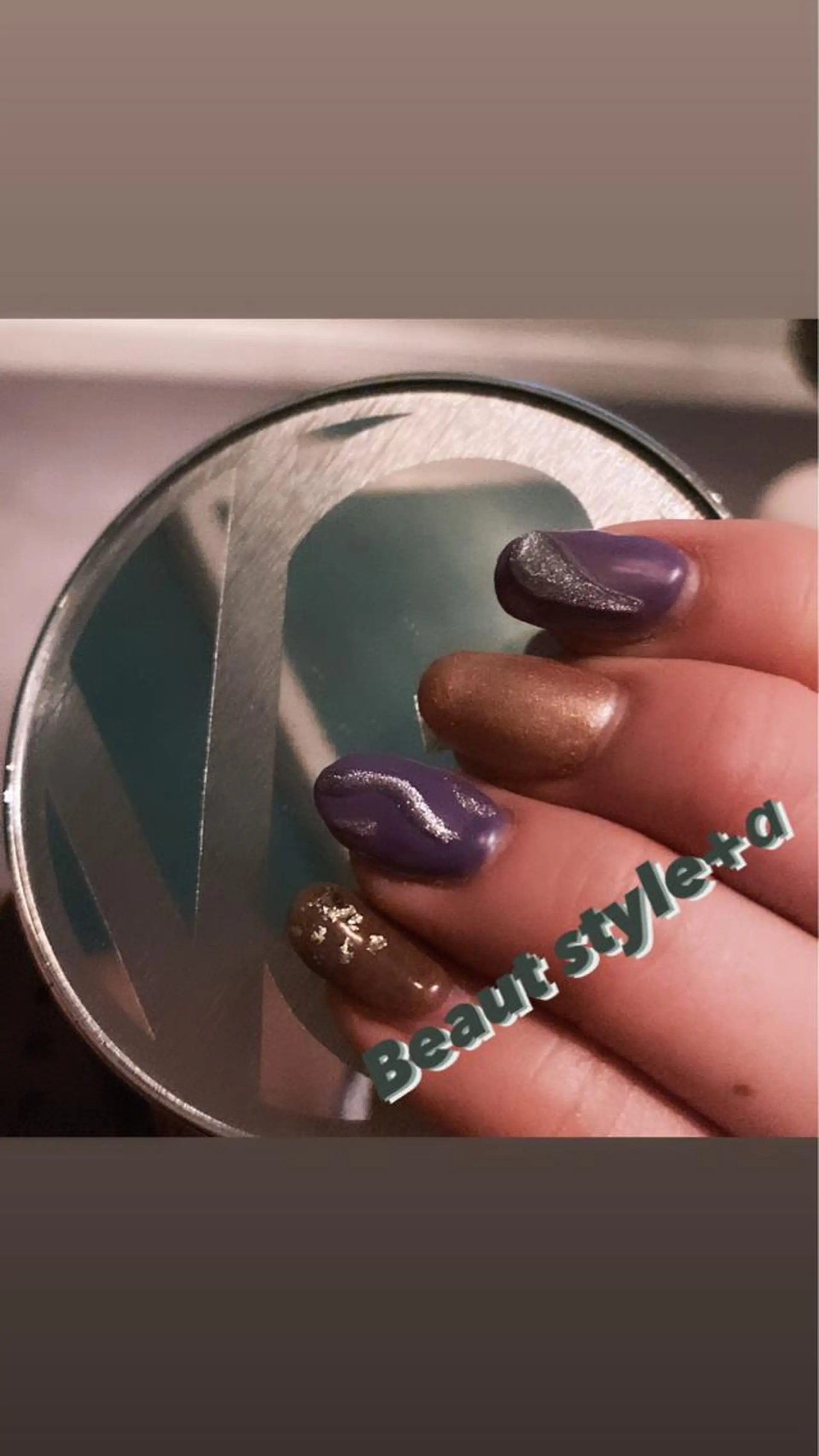 ネイル マグネットネイル ニュアンスネイル Beauty style +α所属・Memezawa Nanaのネイルデザイン