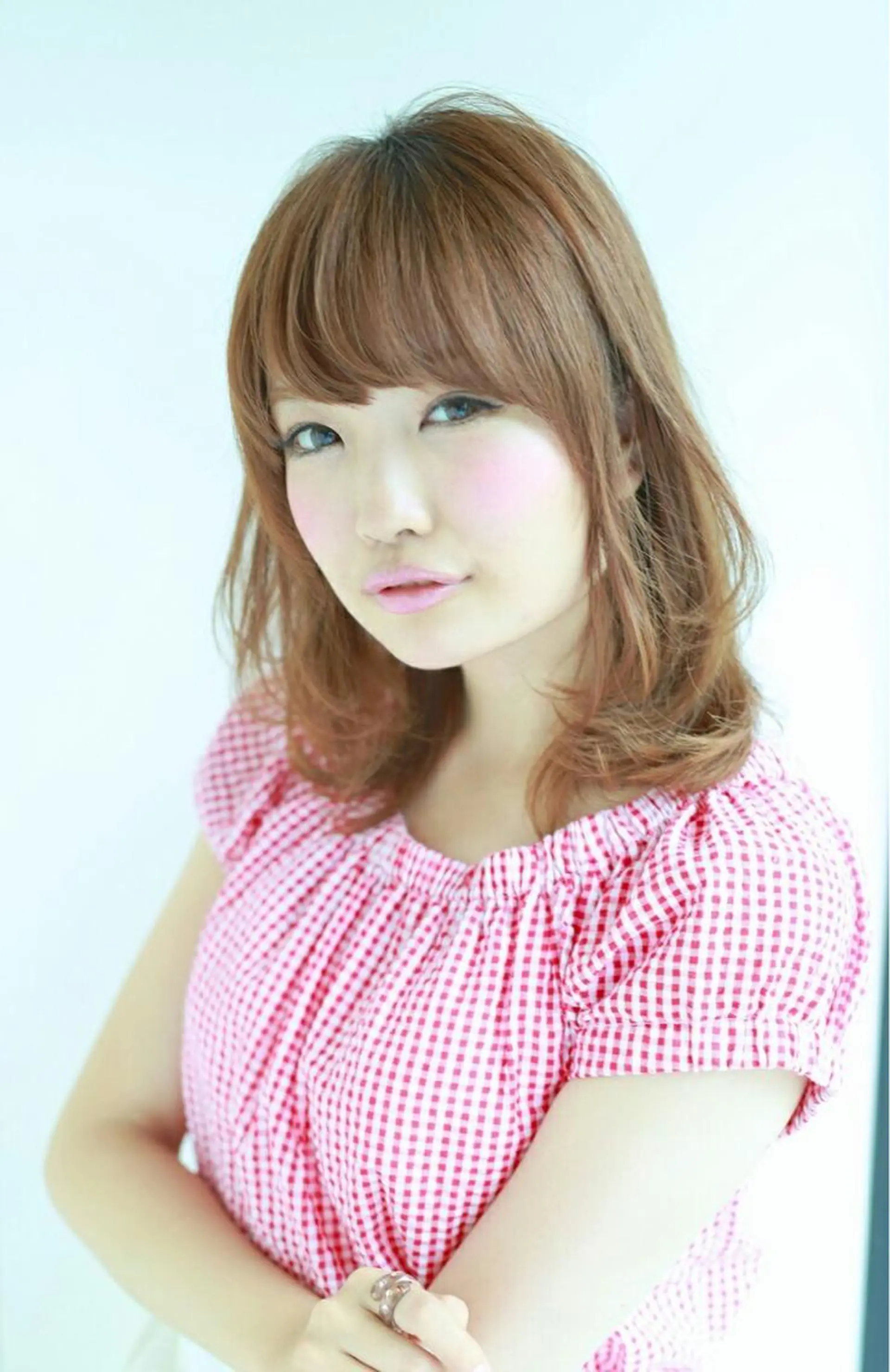 ミディアム 菊池 貢平のヘアスタイル