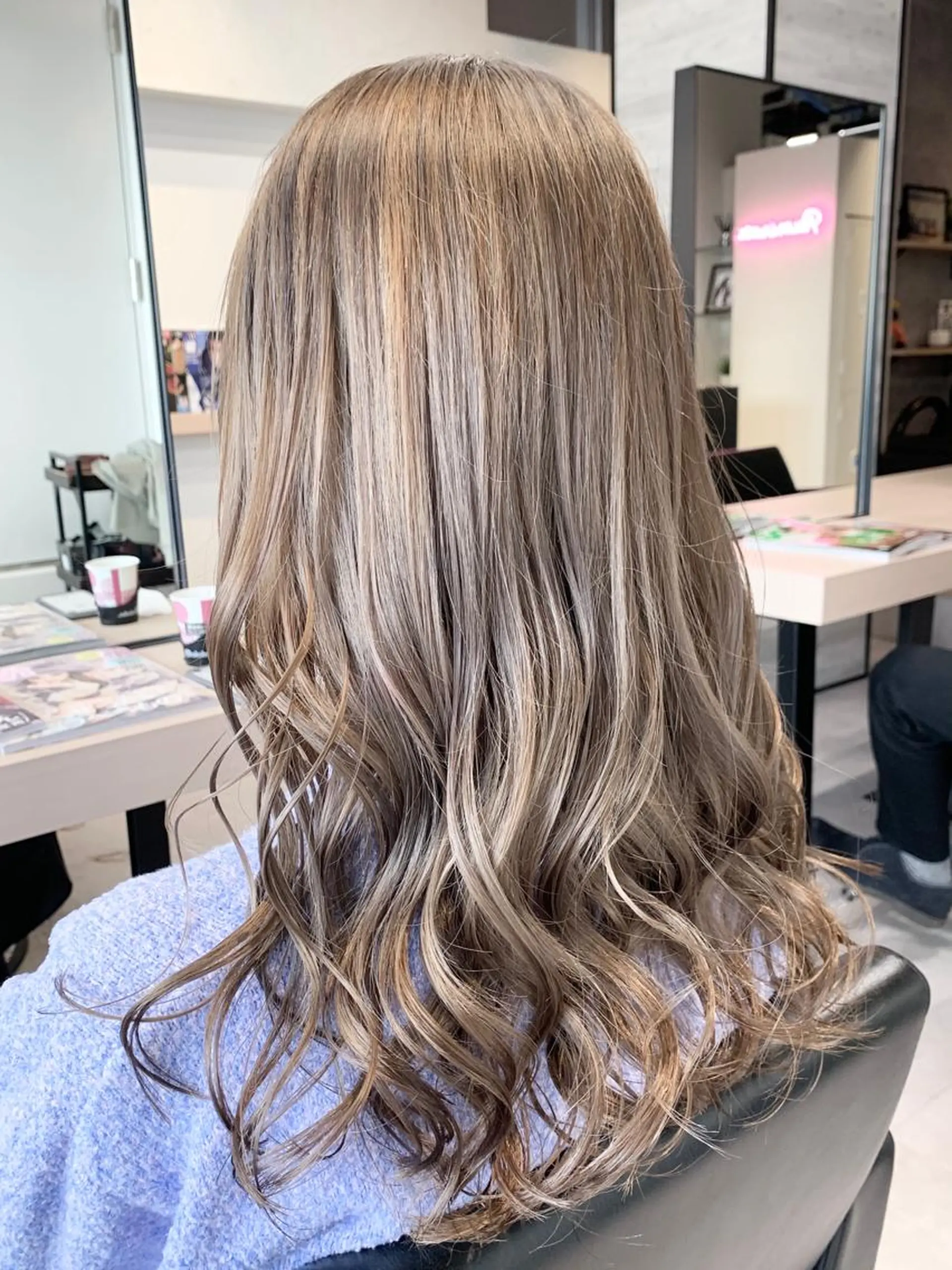 ロング カラー カット ヘアカラー トリートメント ❤️Ruminate 日暮里店❤️のヘアスタイル