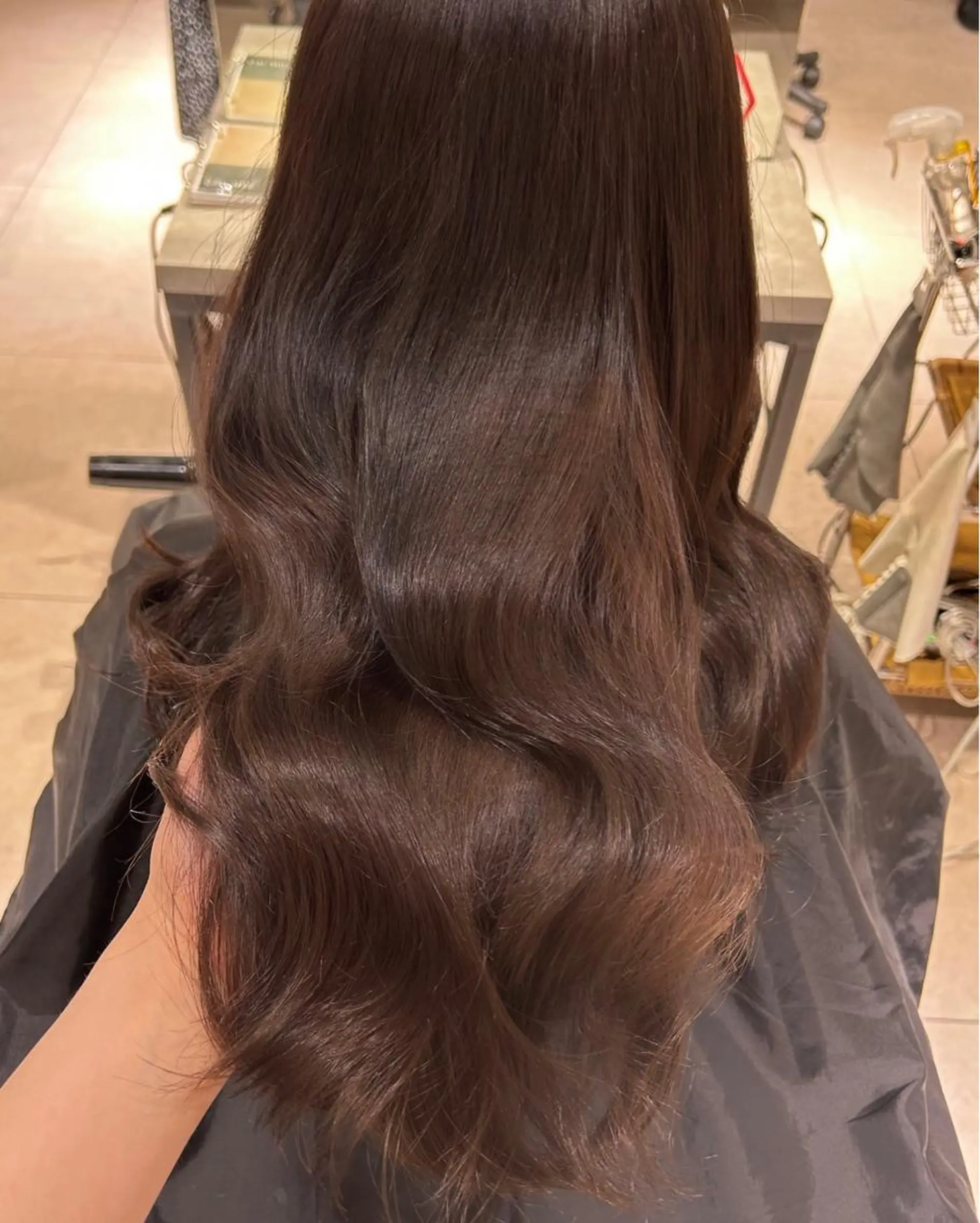 ロング カラー ミディアムヘア Chifumiのヘアスタイル