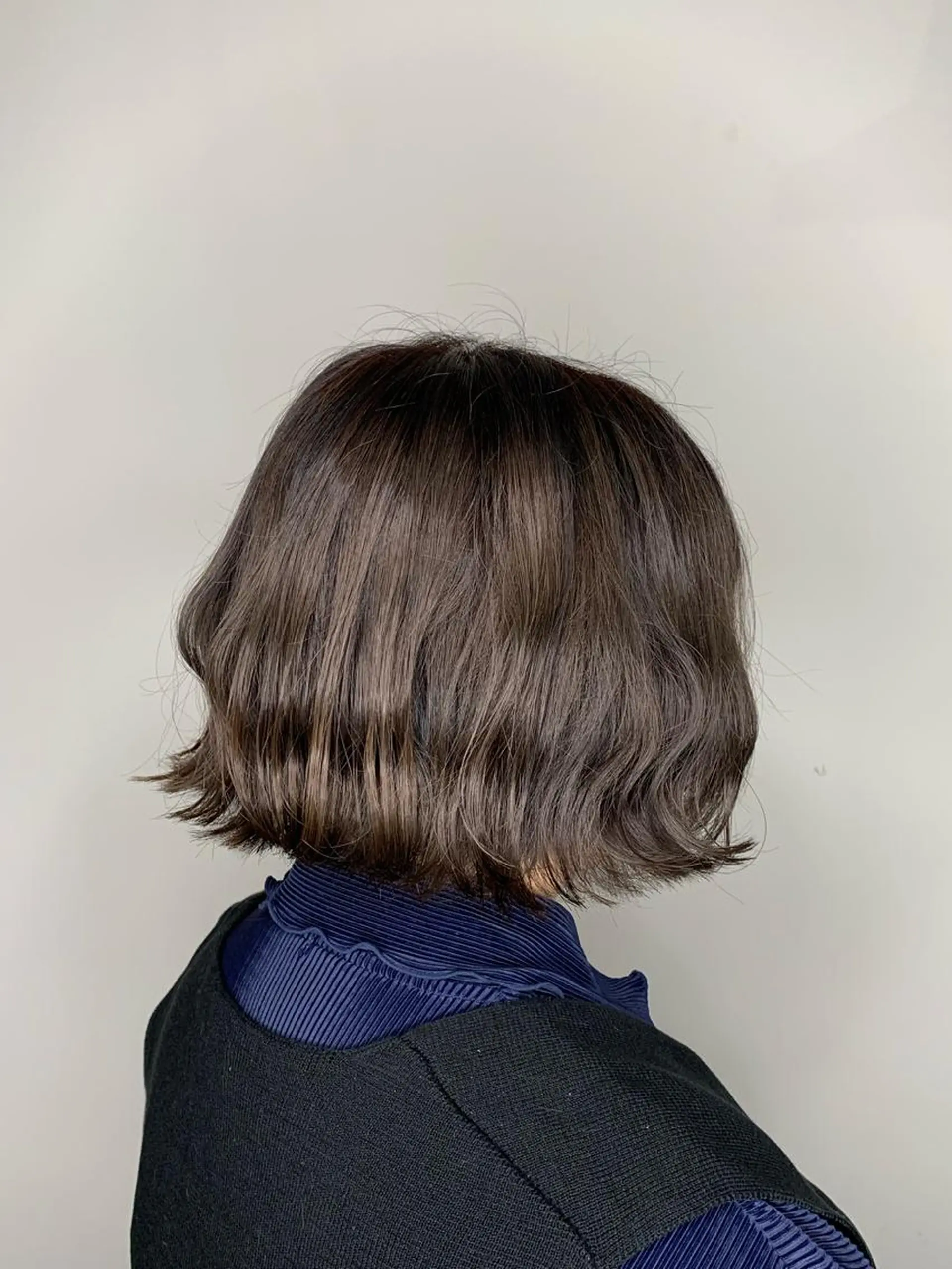 ショート カラー アッシュ ボブ 櫛部洸貴/ メンズ、ヘットスパのヘアスタイル