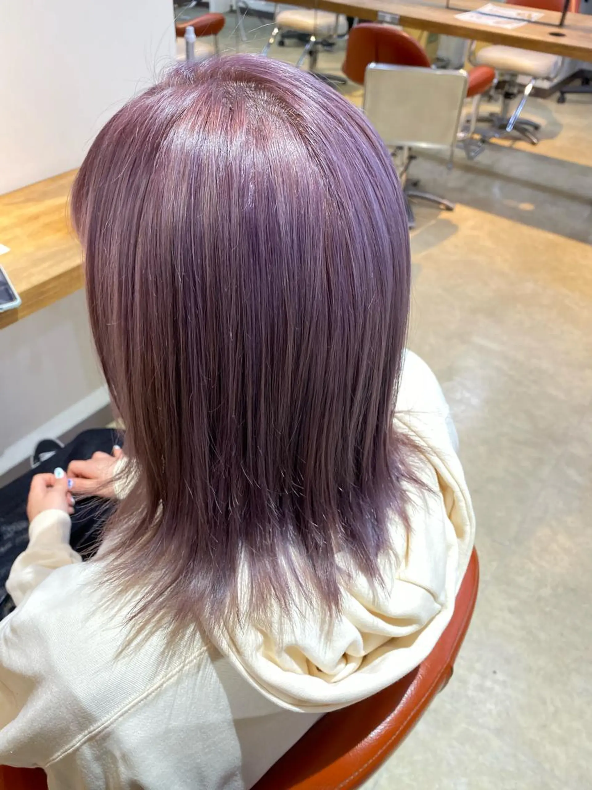 カラー ヘアカラー H. SAITOのヘアスタイル