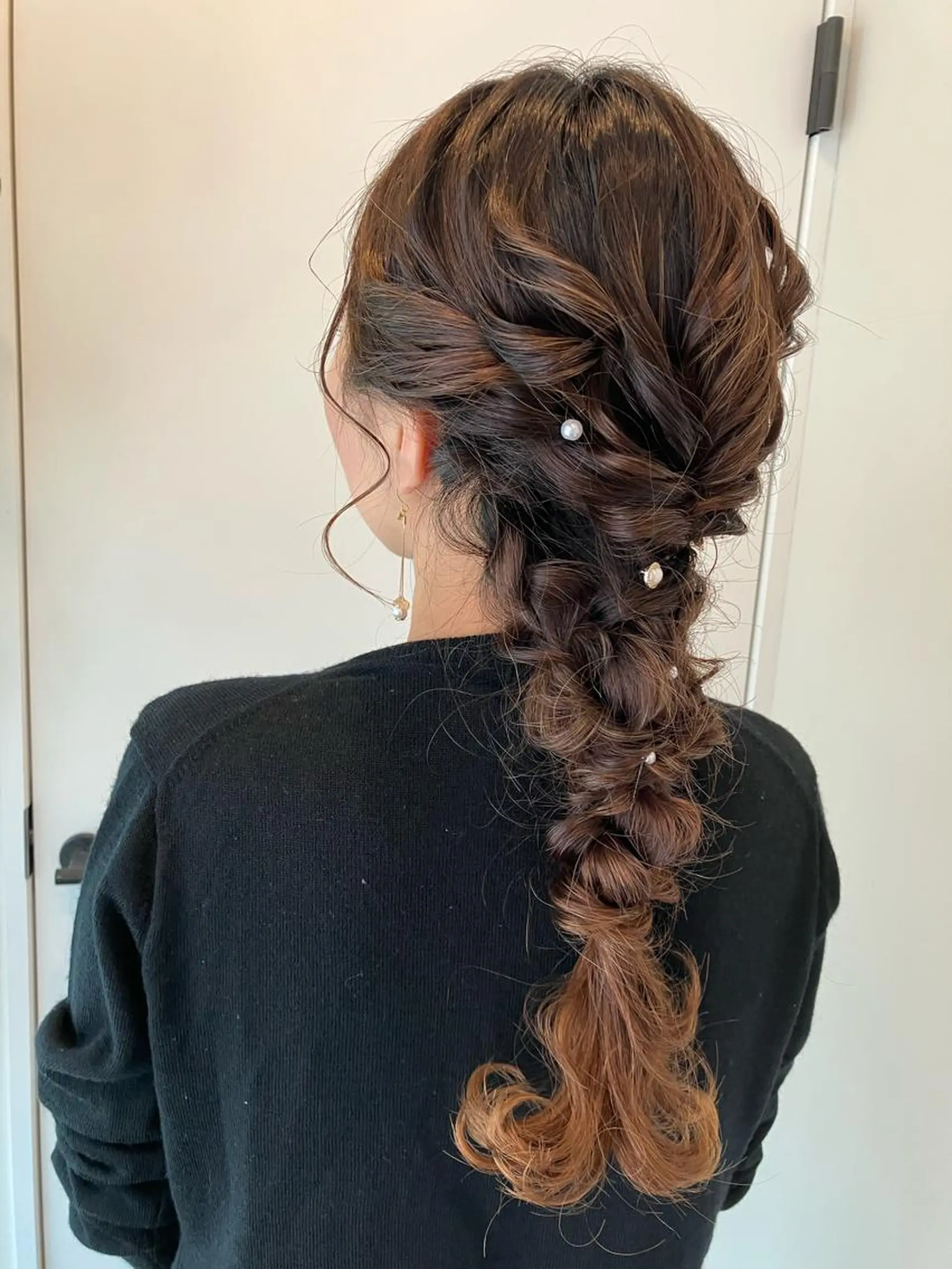 ヘアアレンジ 結婚式・ブライダル Hair&Make Nahoのマツエク・マツパデザイン