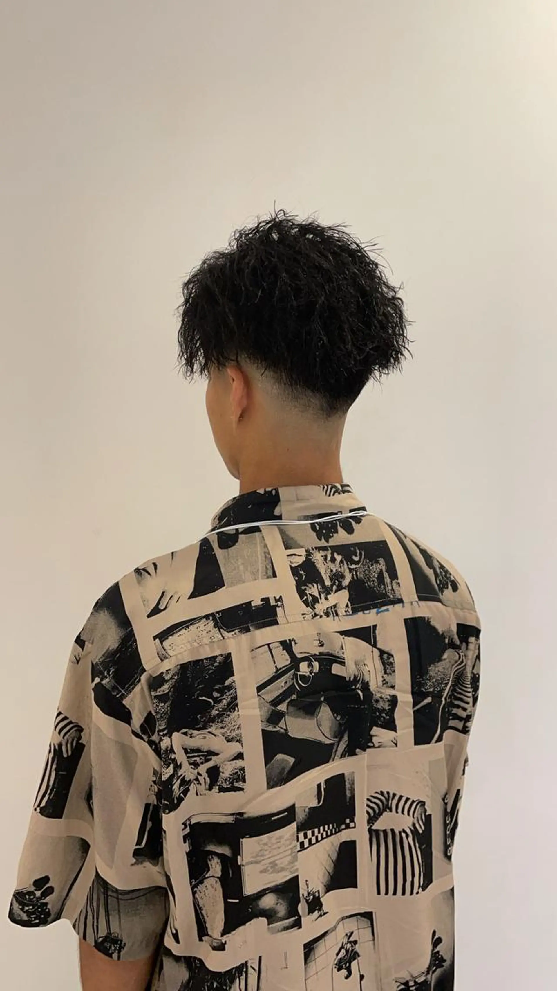 パーマ メンズ カット パーマ メンズサロン🔥 プリストオオサカのヘアスタイル