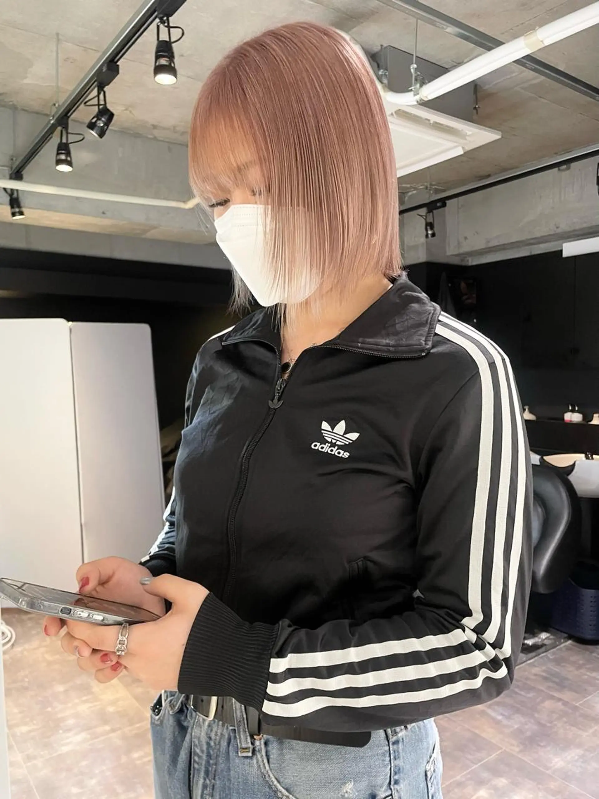 ミディアム カラー ブリーチ 心斎橋/ブリーチ minamiのヘアスタイル