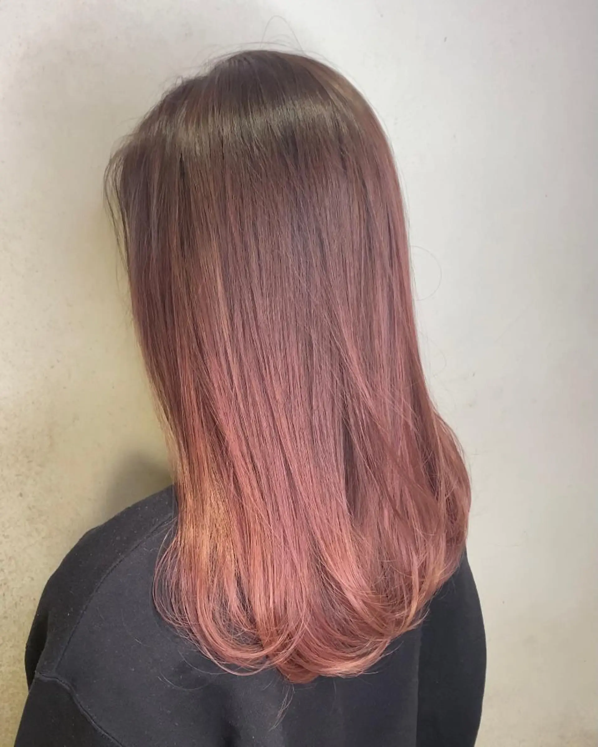 セミロング カラー カット ヘアカラー トリートメント 高槻No.1🇰🇷 韓国ヘア　橋口陽太のヘアスタイル